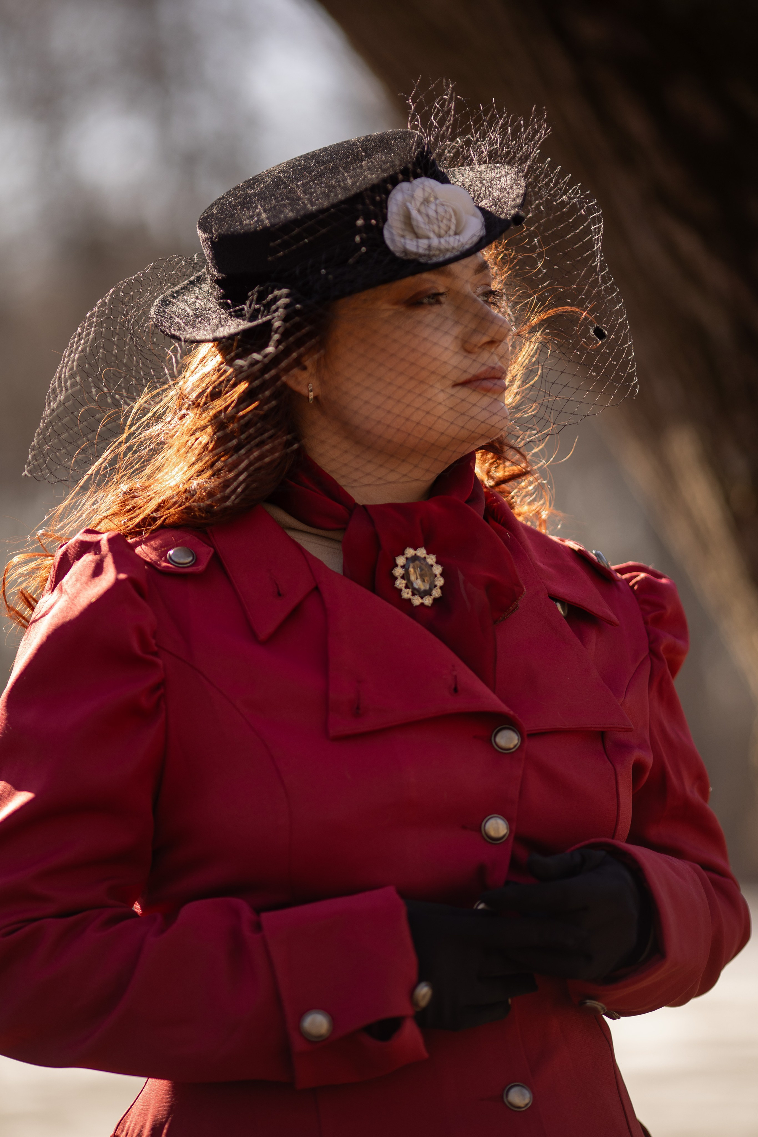 Женский портрет уличный. Семейный фотограф Москва и область Дербунова Елена