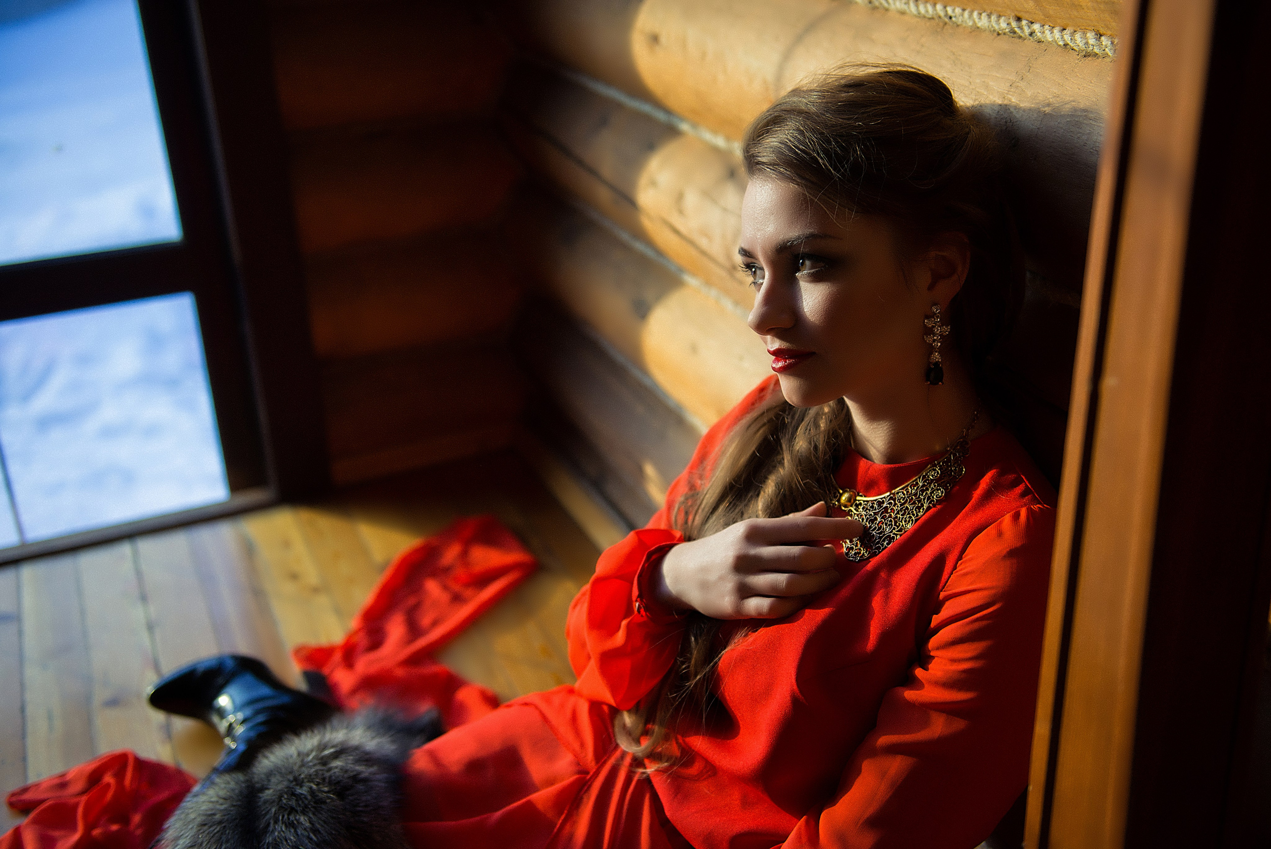 Ира. Сибирская красавица. Фотограф Екатерина Олешко