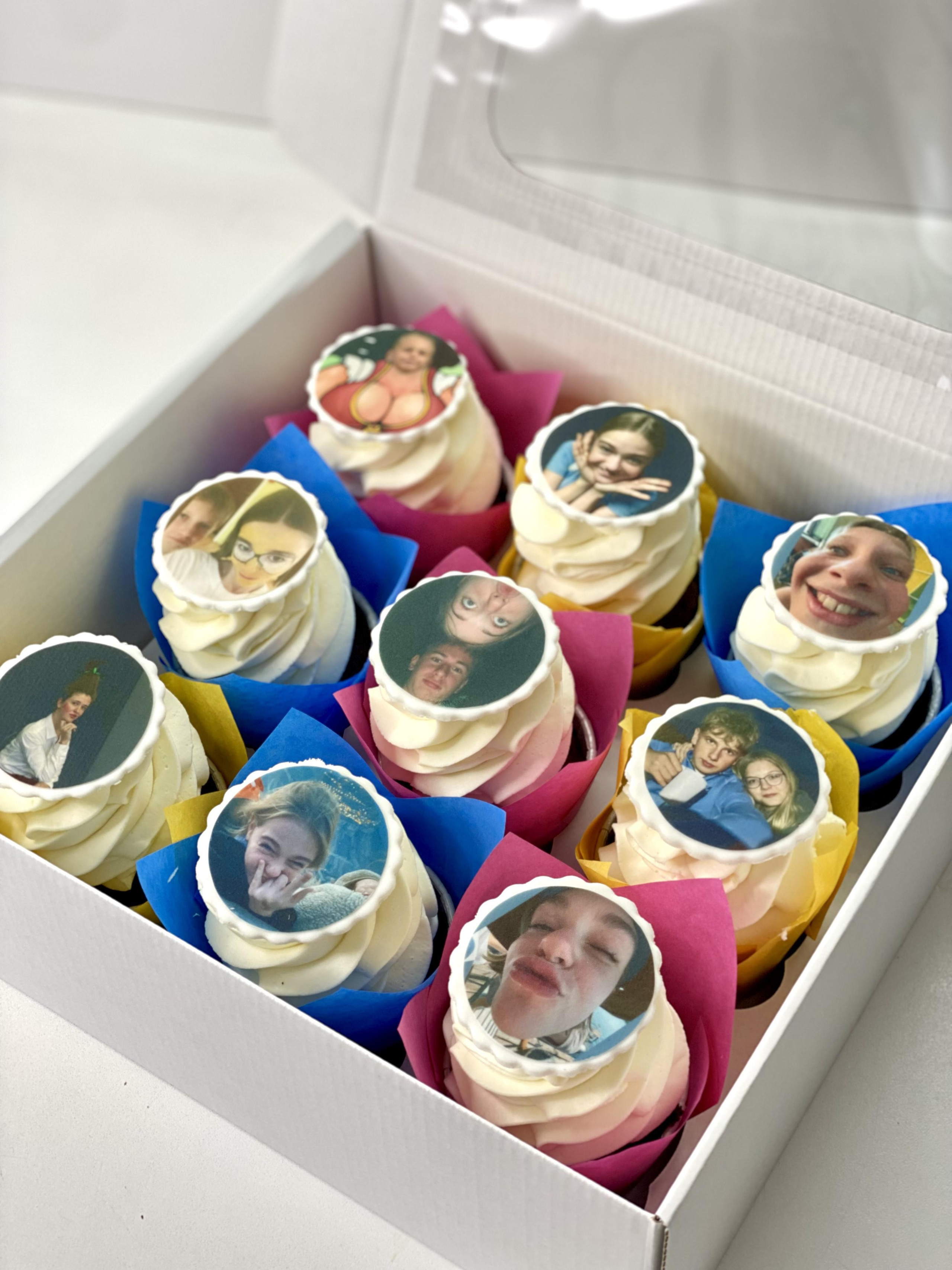 Капкейки с фото. Katyasugarsugar капкейки, зефир, торты Москва