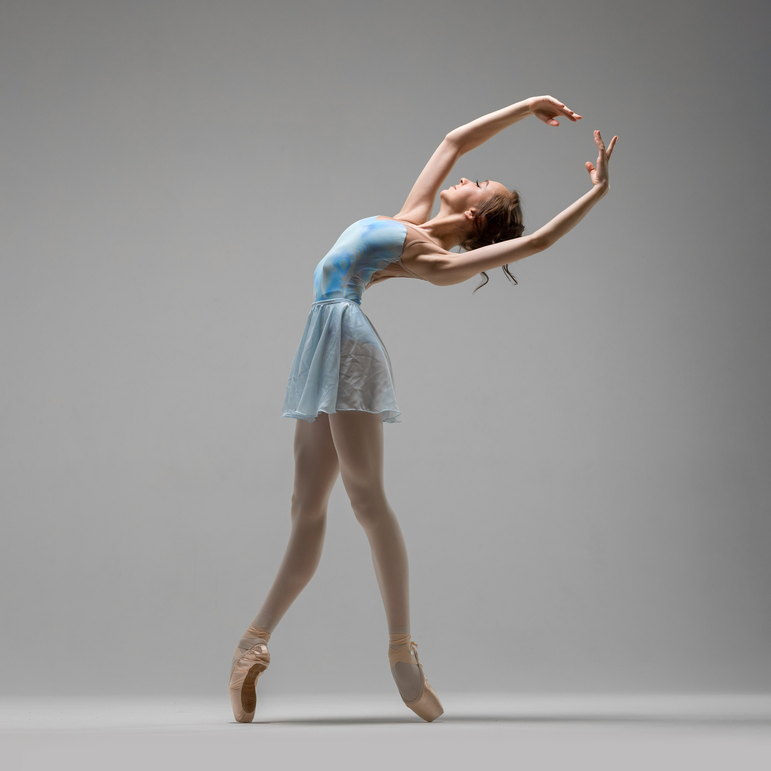 Балетная съёмка на белой циклораме и фонах. Балетный фотограф Алина Ханько — Душа Балета