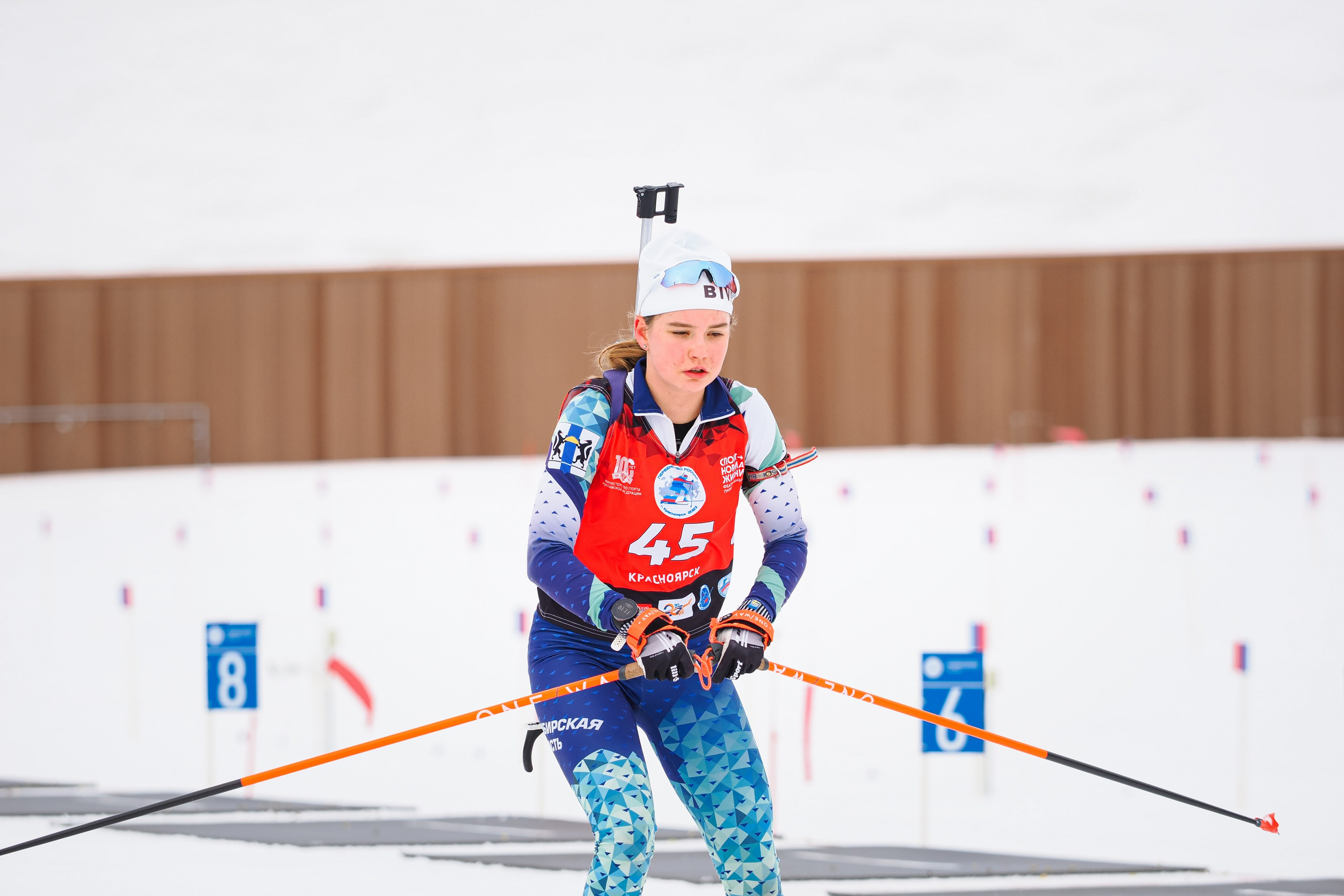 Биатлон / Первенство России. Репортажный фотограф Алексей Козьмин