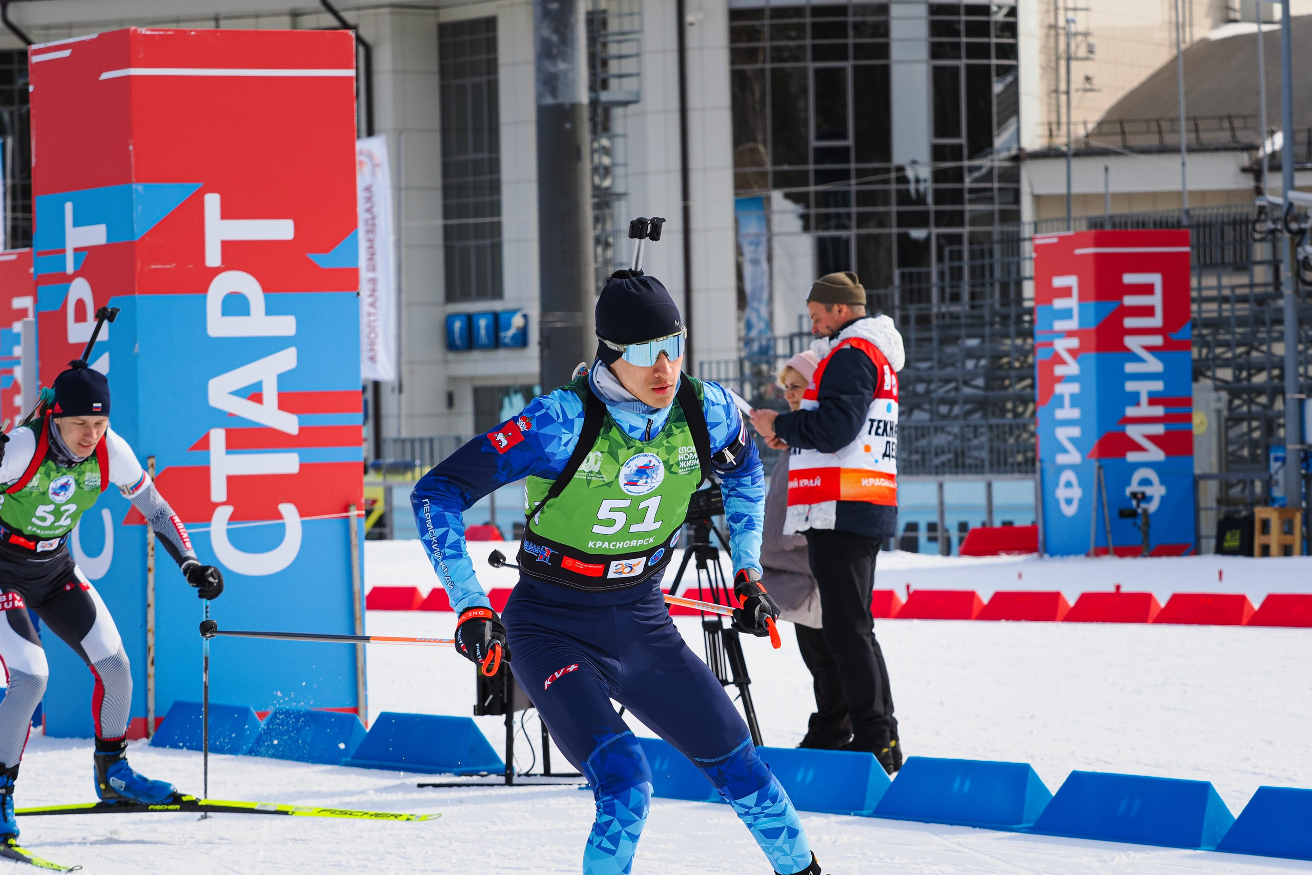 Биатлон / Первенство России. Репортажный фотограф Алексей Козьмин
