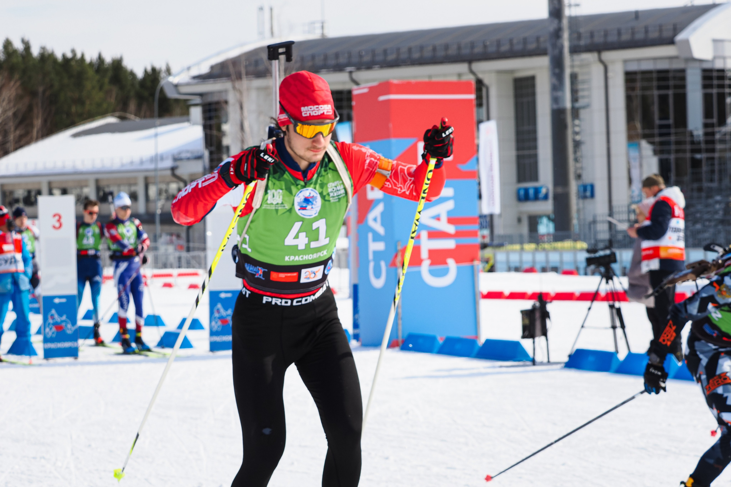 Биатлон / Первенство России. Репортажный фотограф Алексей Козьмин