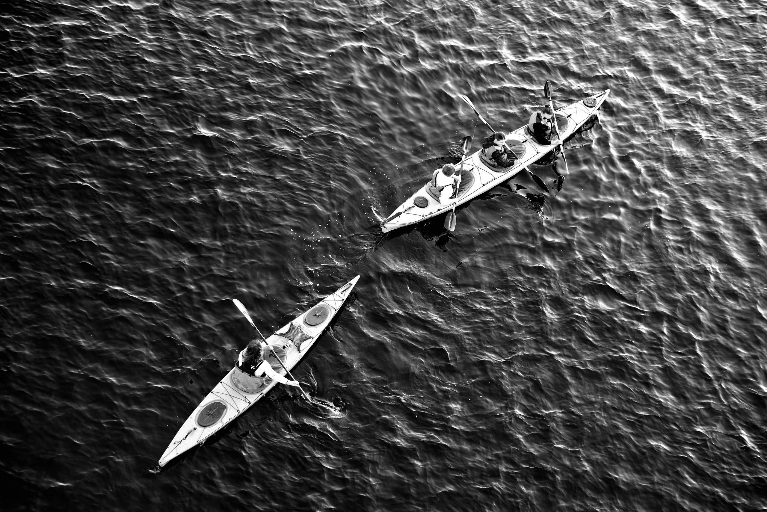 Лодки в Финском заливе