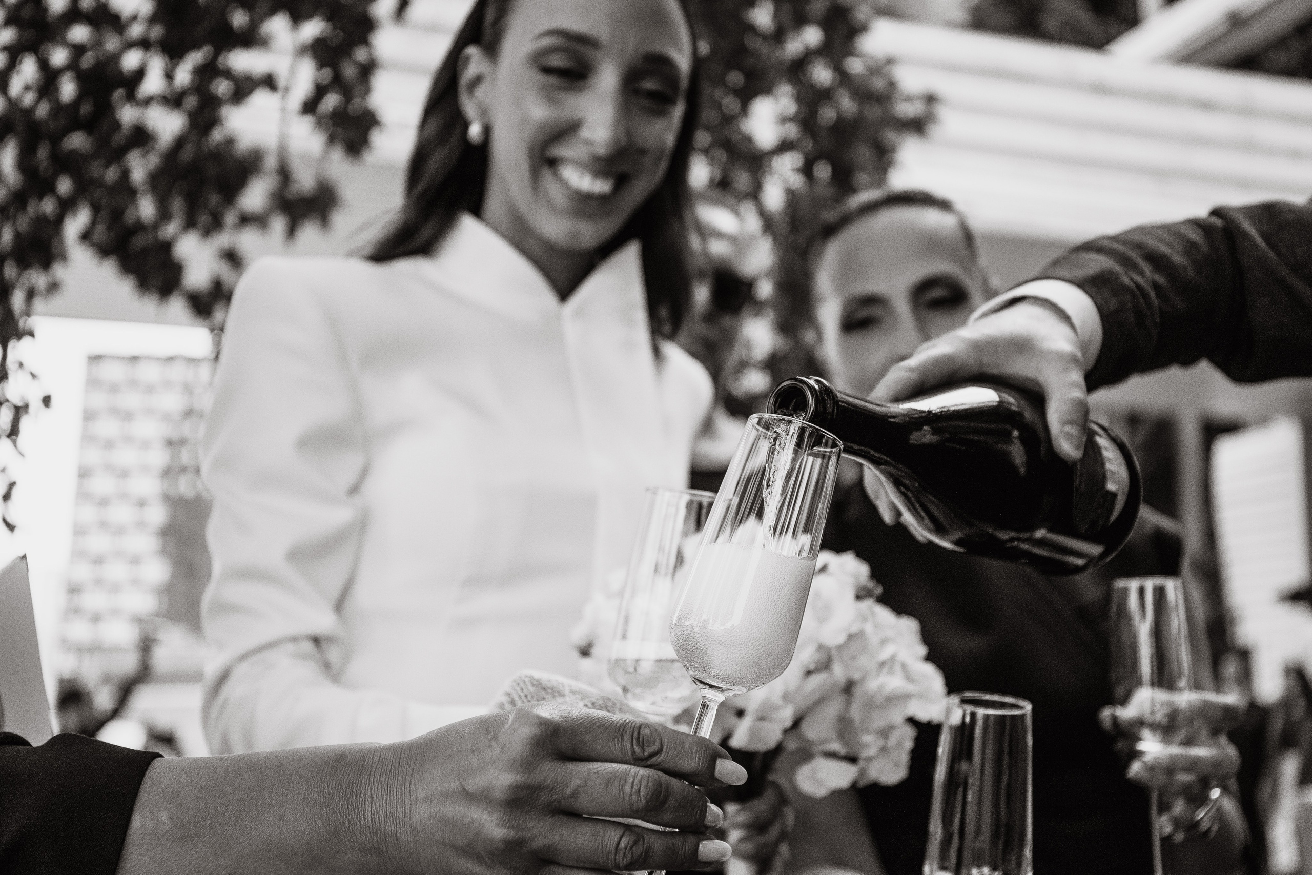 шампанское на свадьбе