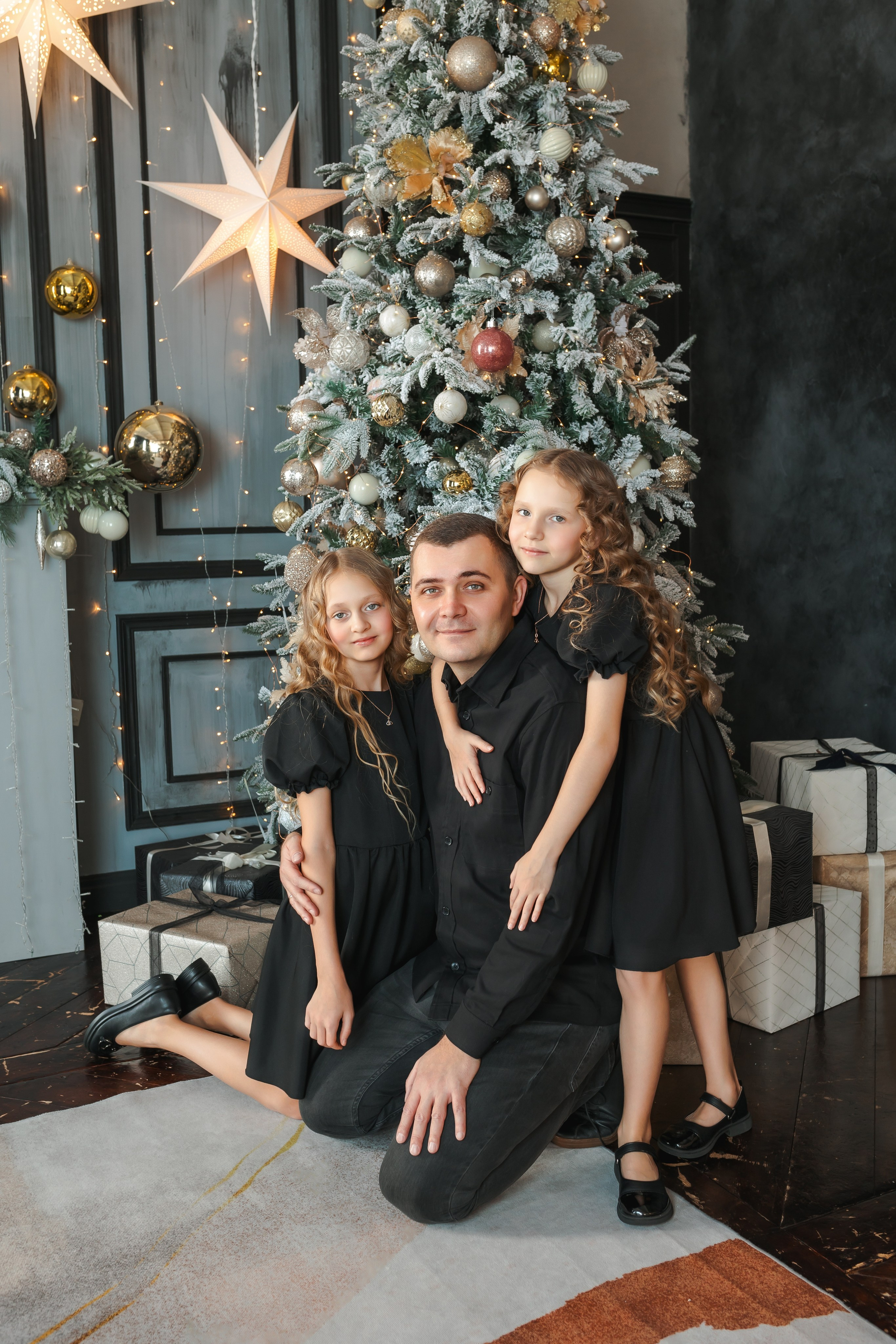 Семейная новогодняя фотосессия в Хабаровске. Свадебный фотограф в Хабаровске