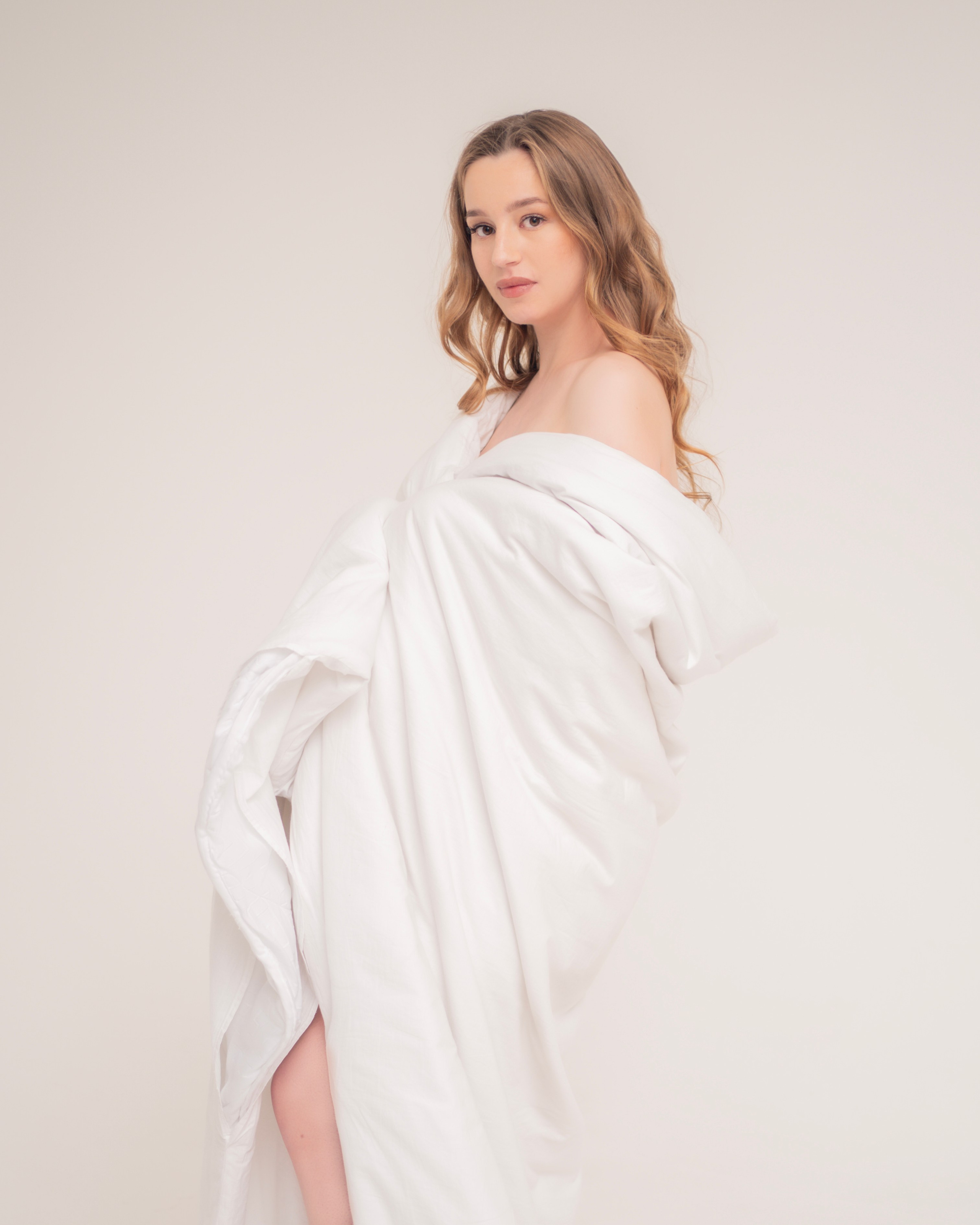 Фотосессия беременность Фотосессия в одеяле