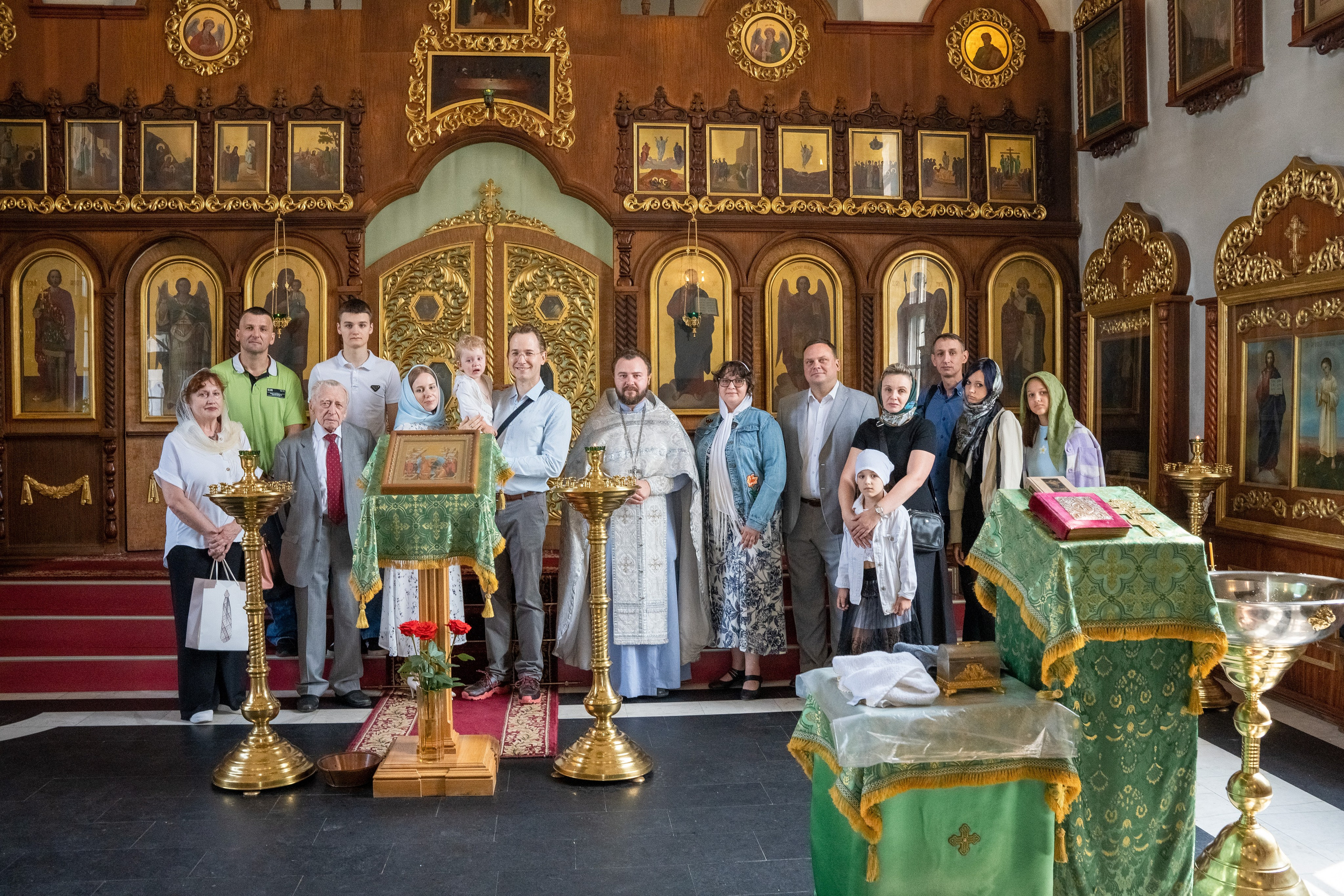 Крещение Анатолия. Студийный и портретный фотограф в САНКТ-ПЕТЕРБУРГЕИрина Махаон