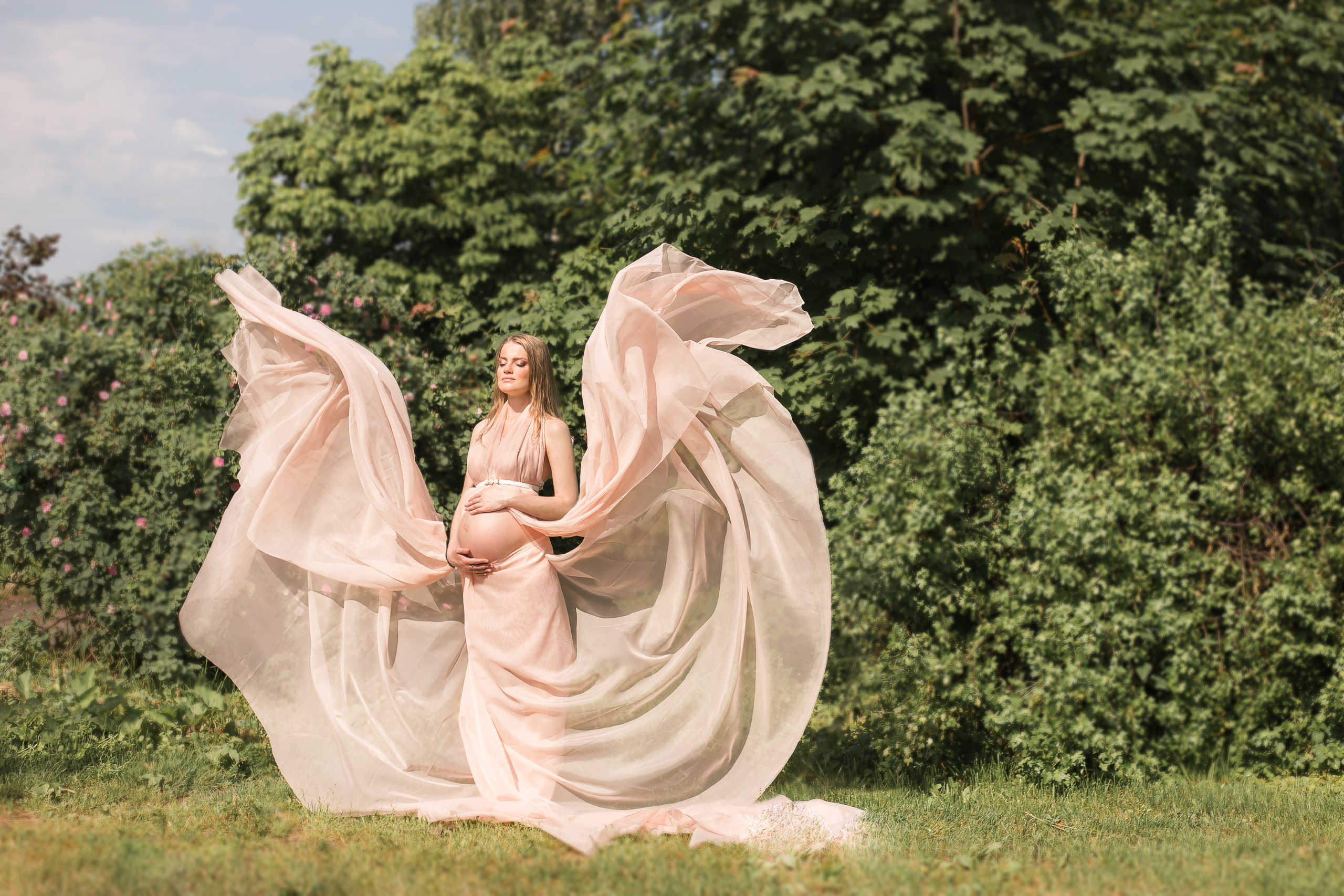 В ожидании чуда. Семейный и детский фотограф в Москве Тихонова Ксения