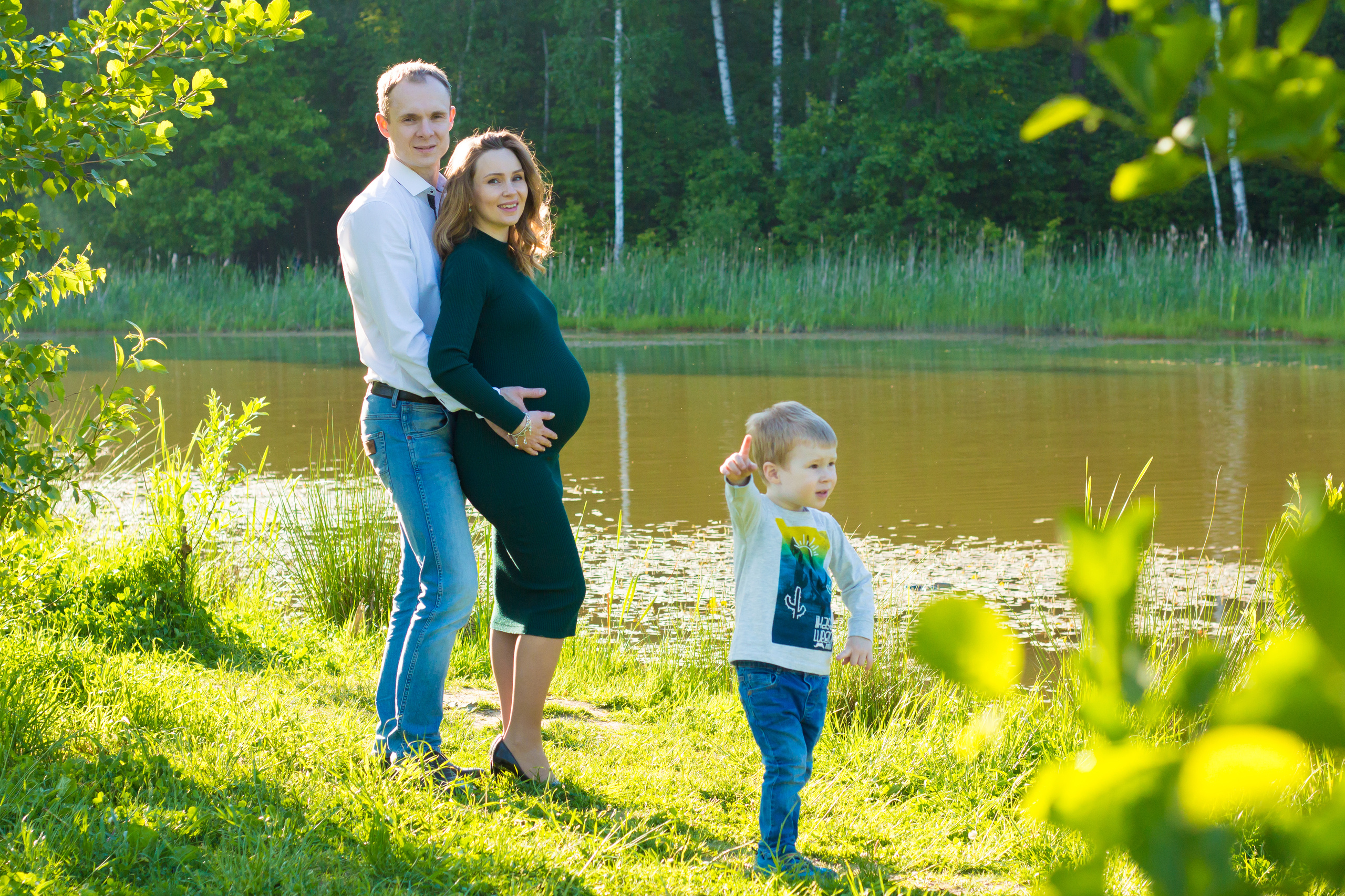 В ожидании чуда. Семейный и детский фотограф в Москве Тихонова Ксения