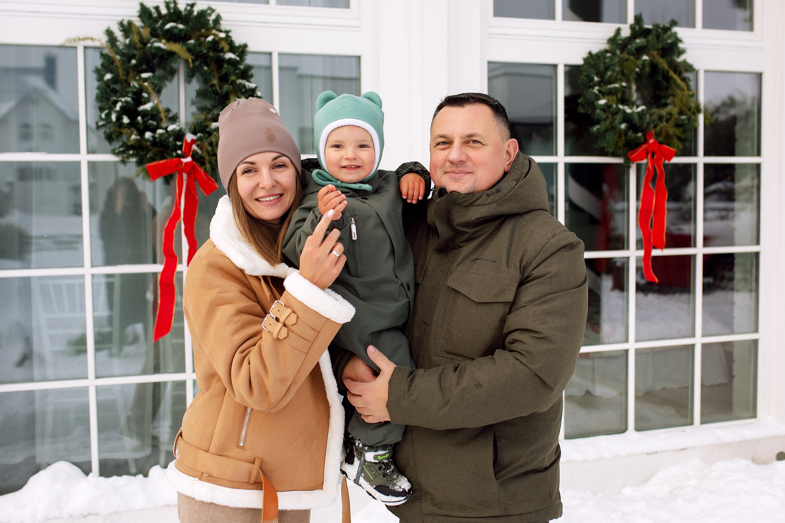 РОМА новогодняя фотосессия. Фотограф новорожденных Оксана Полевская