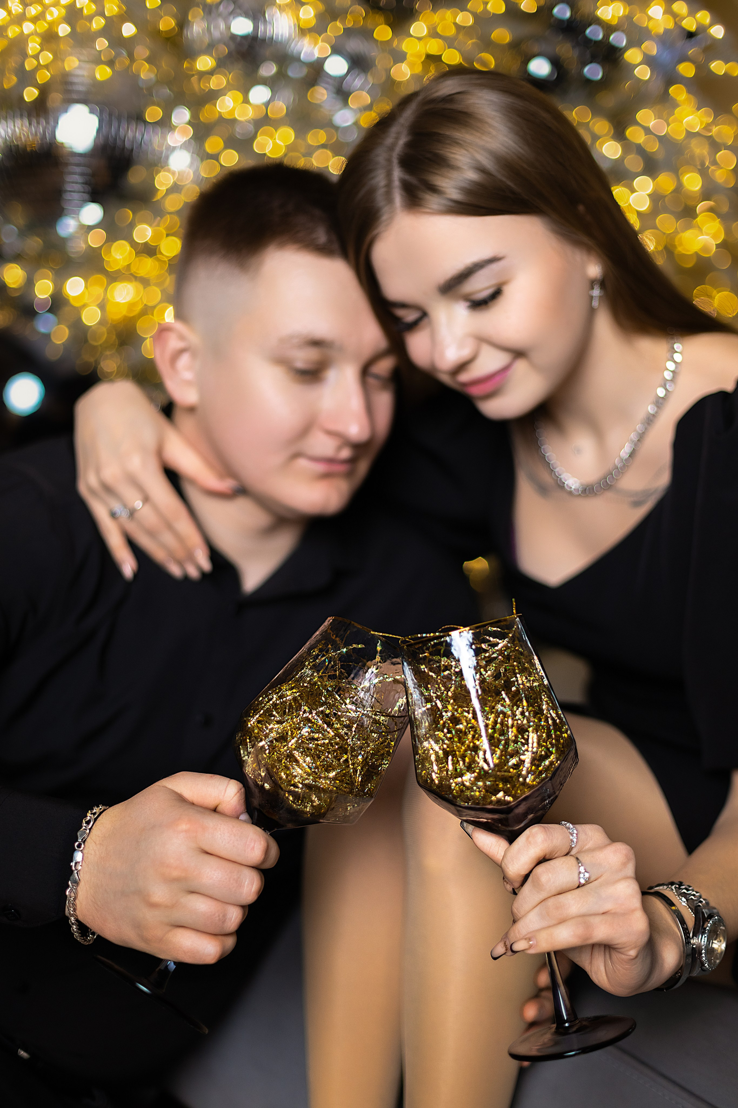 Парная новогодняя фотосессия. Ирина Мезенцева | Женский и предметный фотограф | г. Омск