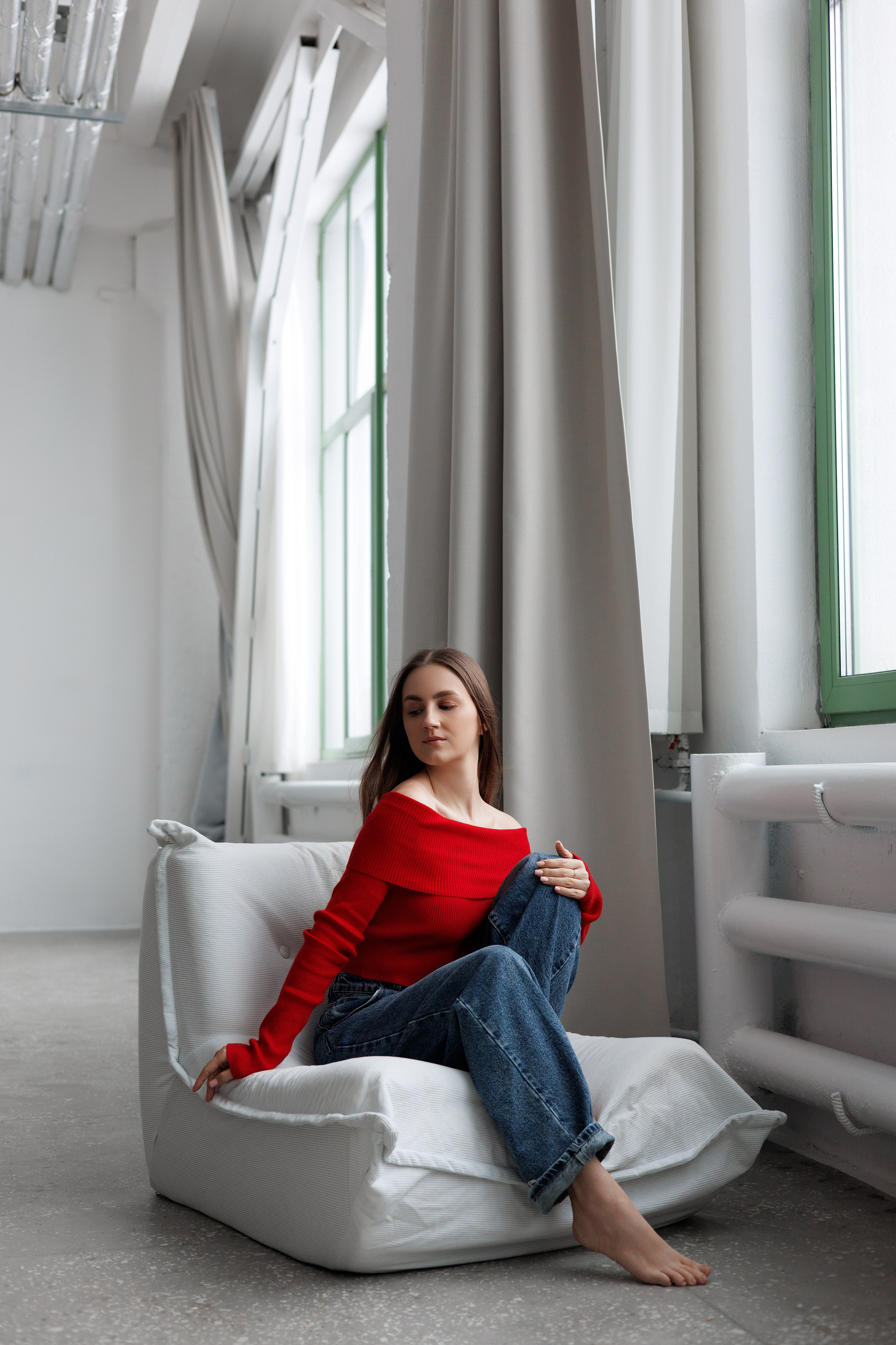 Женский портрет в студии. Фотограф Минск