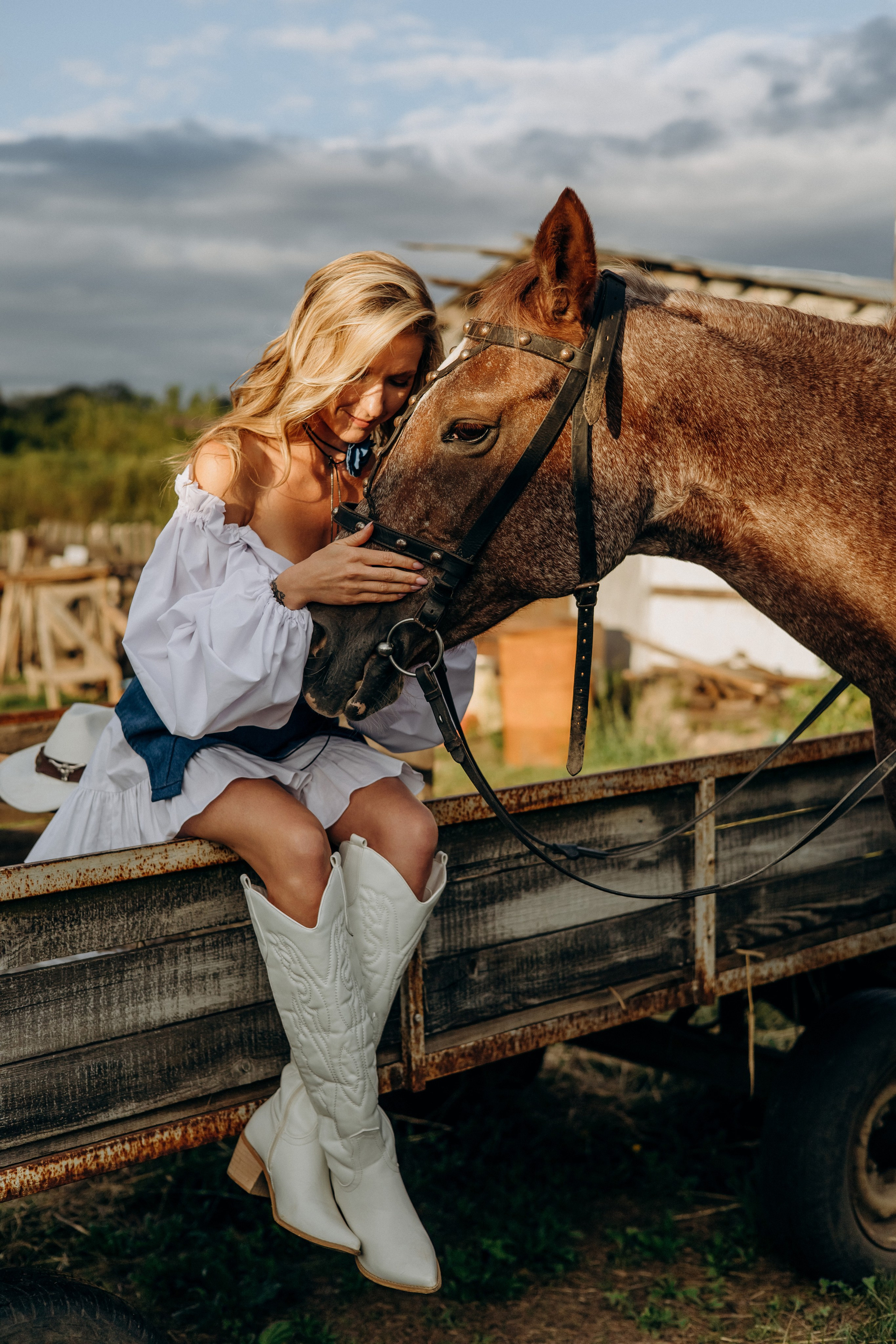 Фотоистория в конюшне. Портретный и семейный фотограф в Воронеже Ксения Ремизова