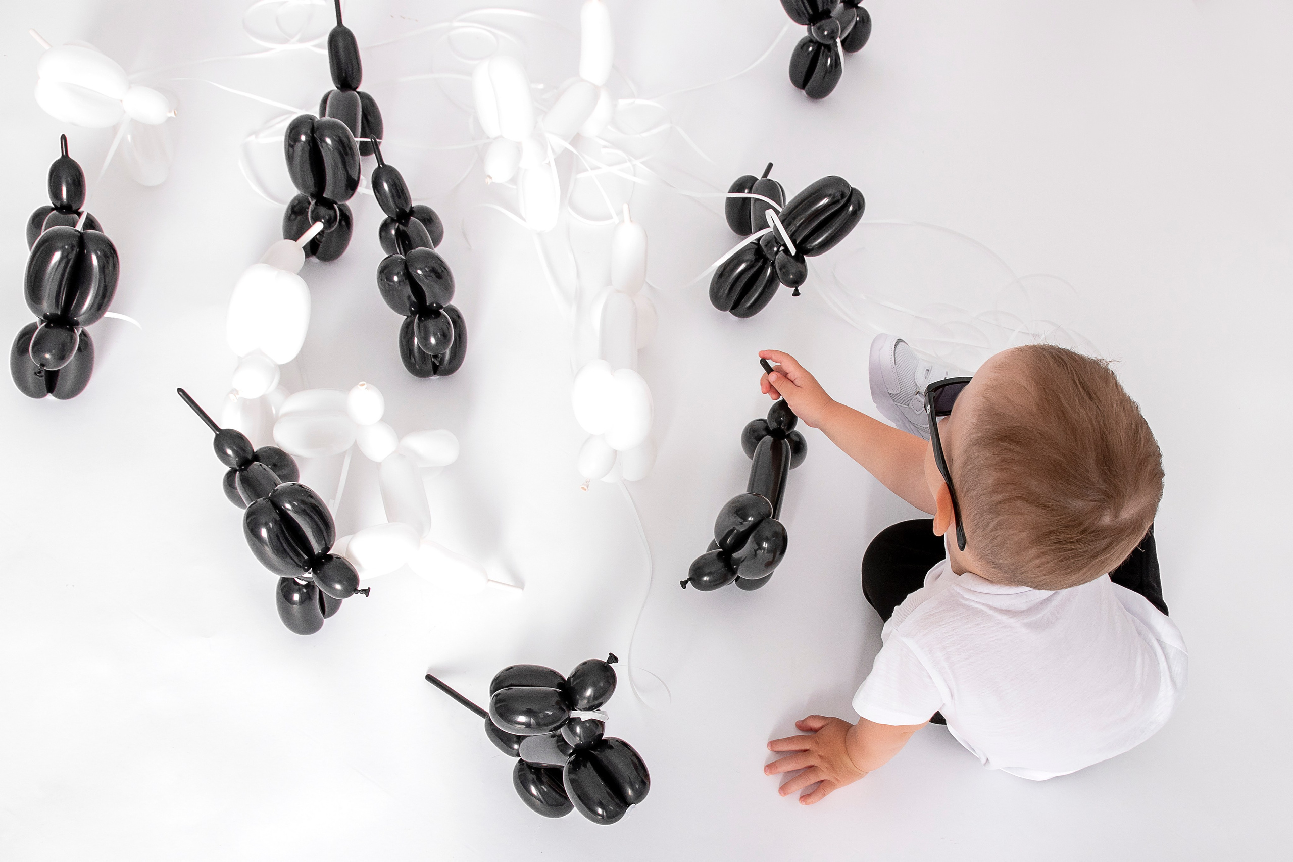 Фотосессия с воздушными шариками для Саши. Фотограф Наталья Жильцова