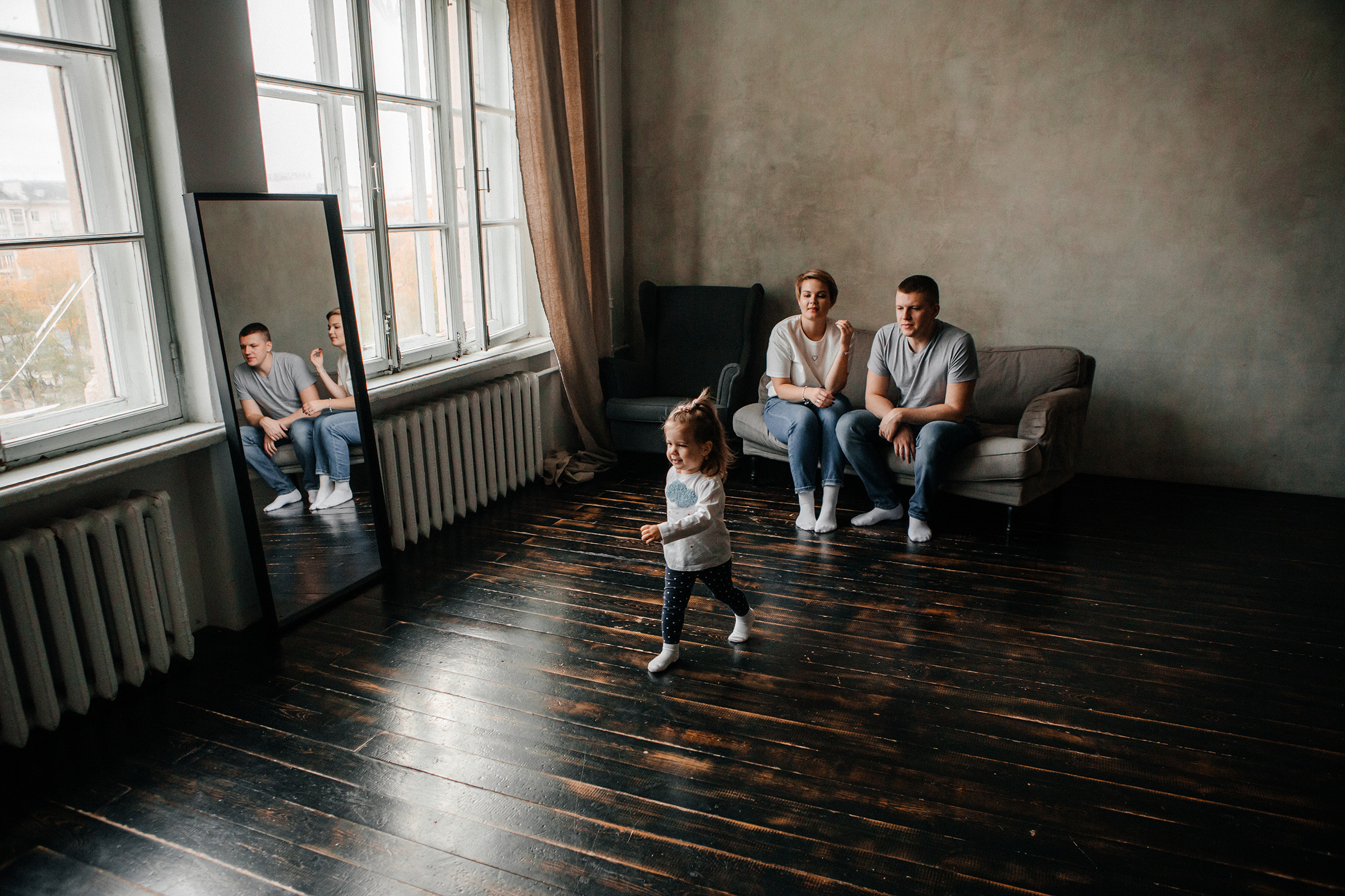 Ольга+Ксюша+Вадим. Семейный фотограф в Минске Саша Павлюк