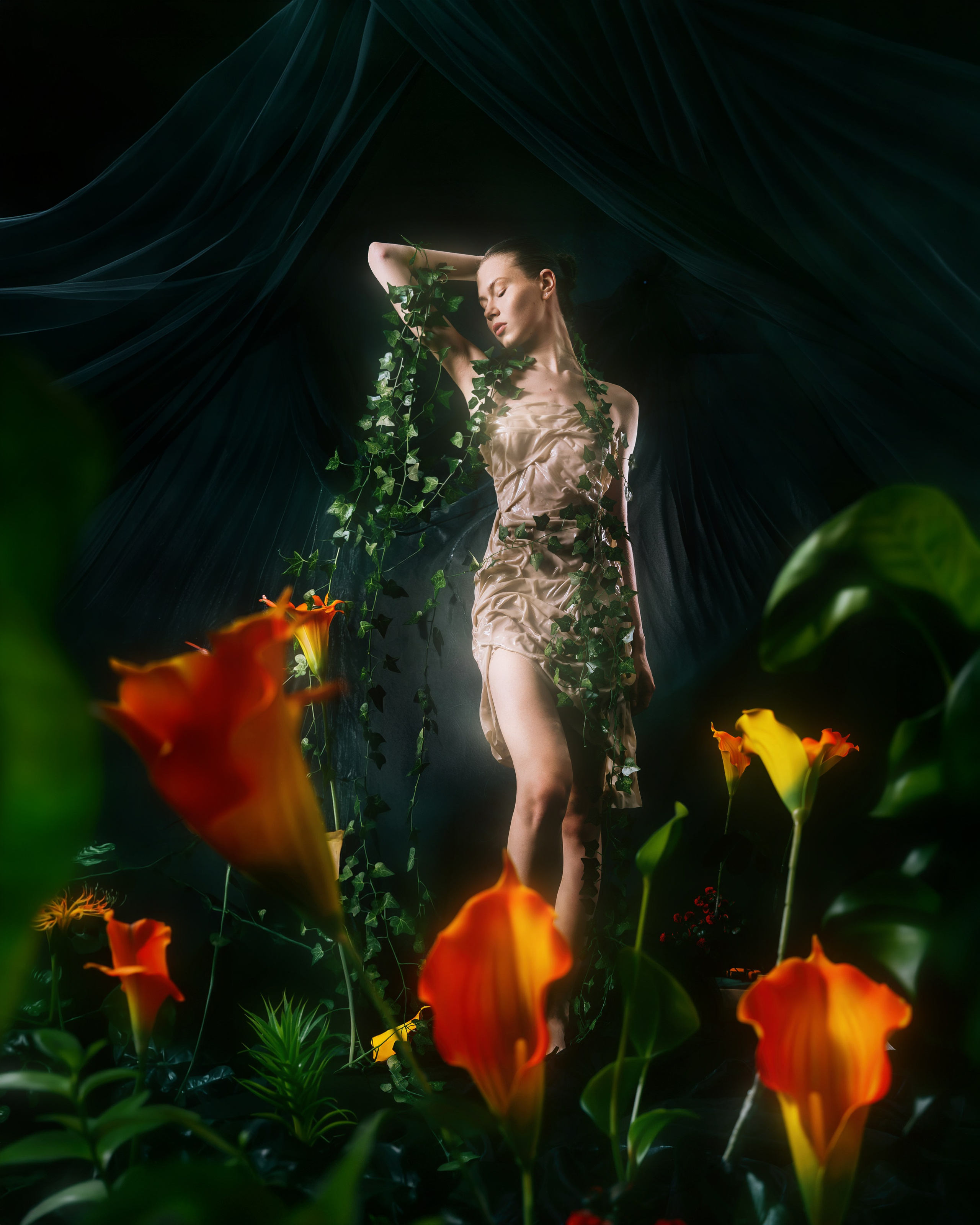 Креативная тематическая индивидуальная портретная съёмка. Фотограф Екатеринбург для вас или вашего бренда