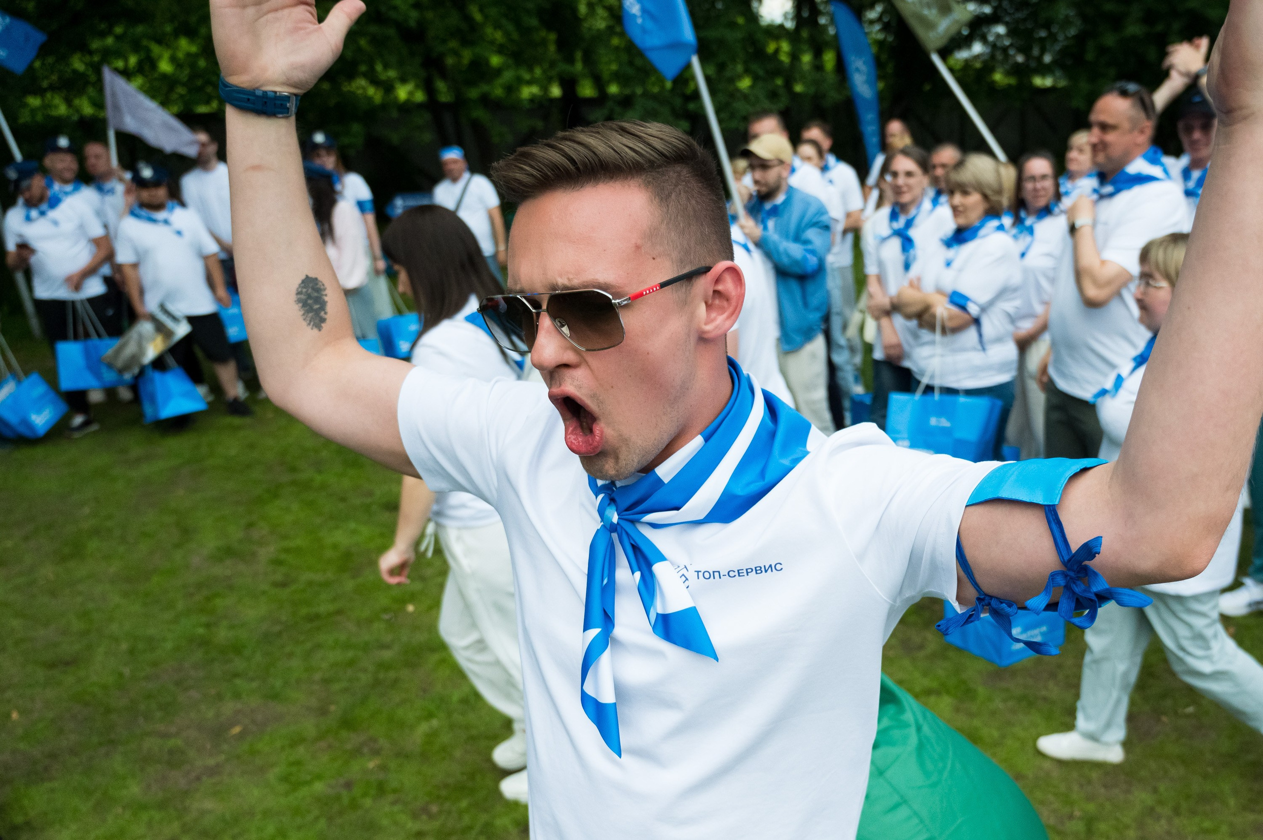 Летний корпоратив-тимбилдинг компании «Топ-сервис». Репортажный фотограф и видеограф Слава Думчев. Тимбилдинги, отчетники, корпоративы
