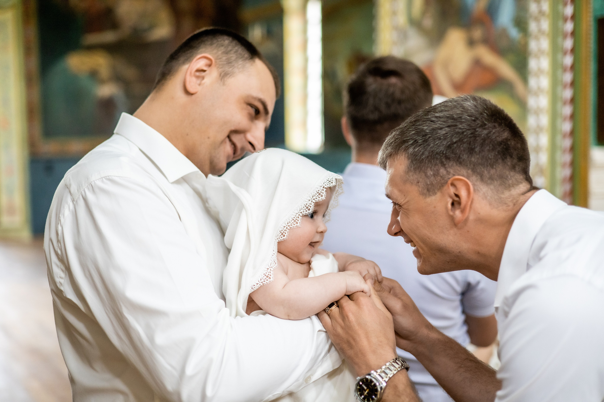 Крещение Ульяны и Вероники. Фотограф Надежда Лукьянова