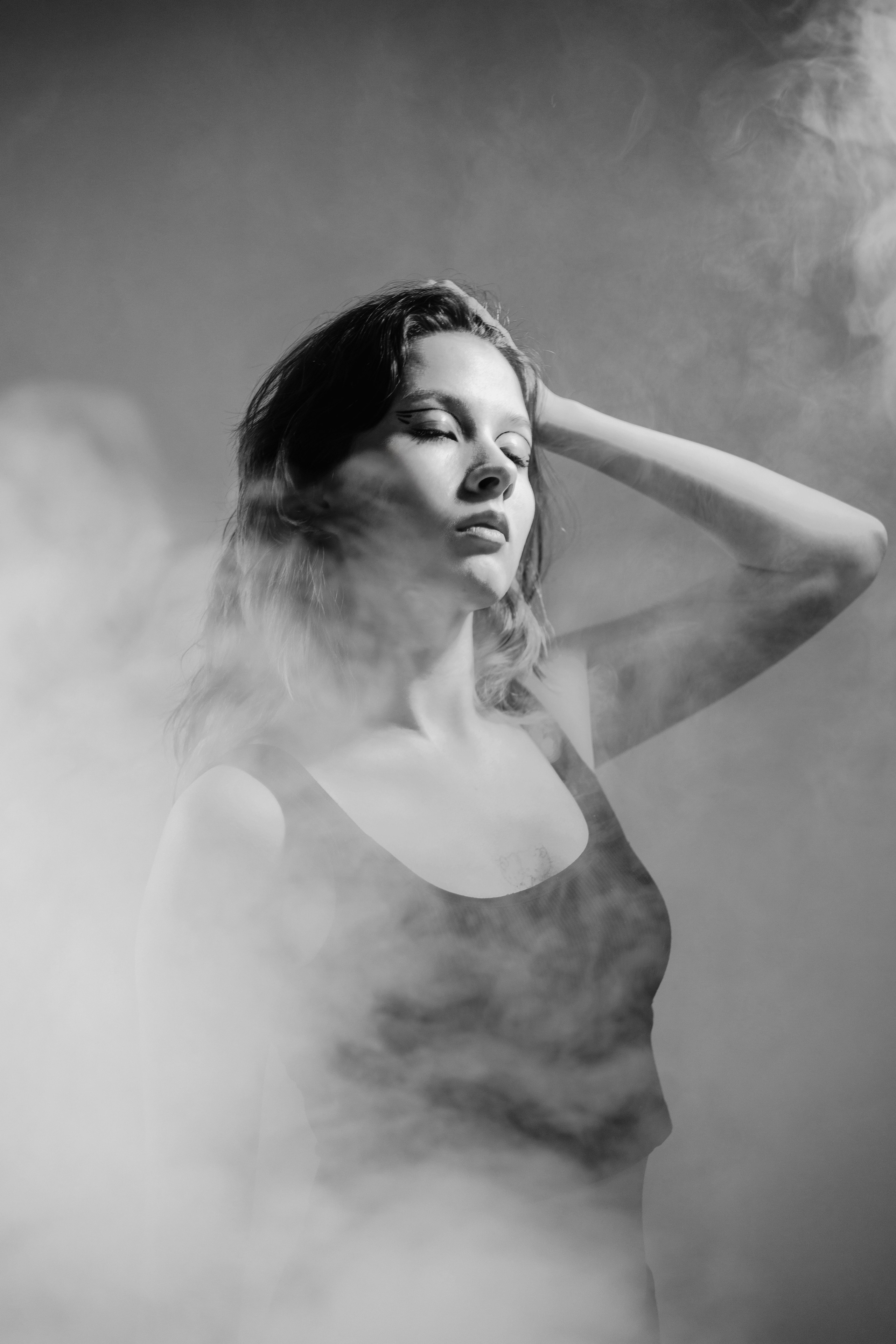 Цвет и дым. Фотограф Александра Кузуб Санкт-Петербург