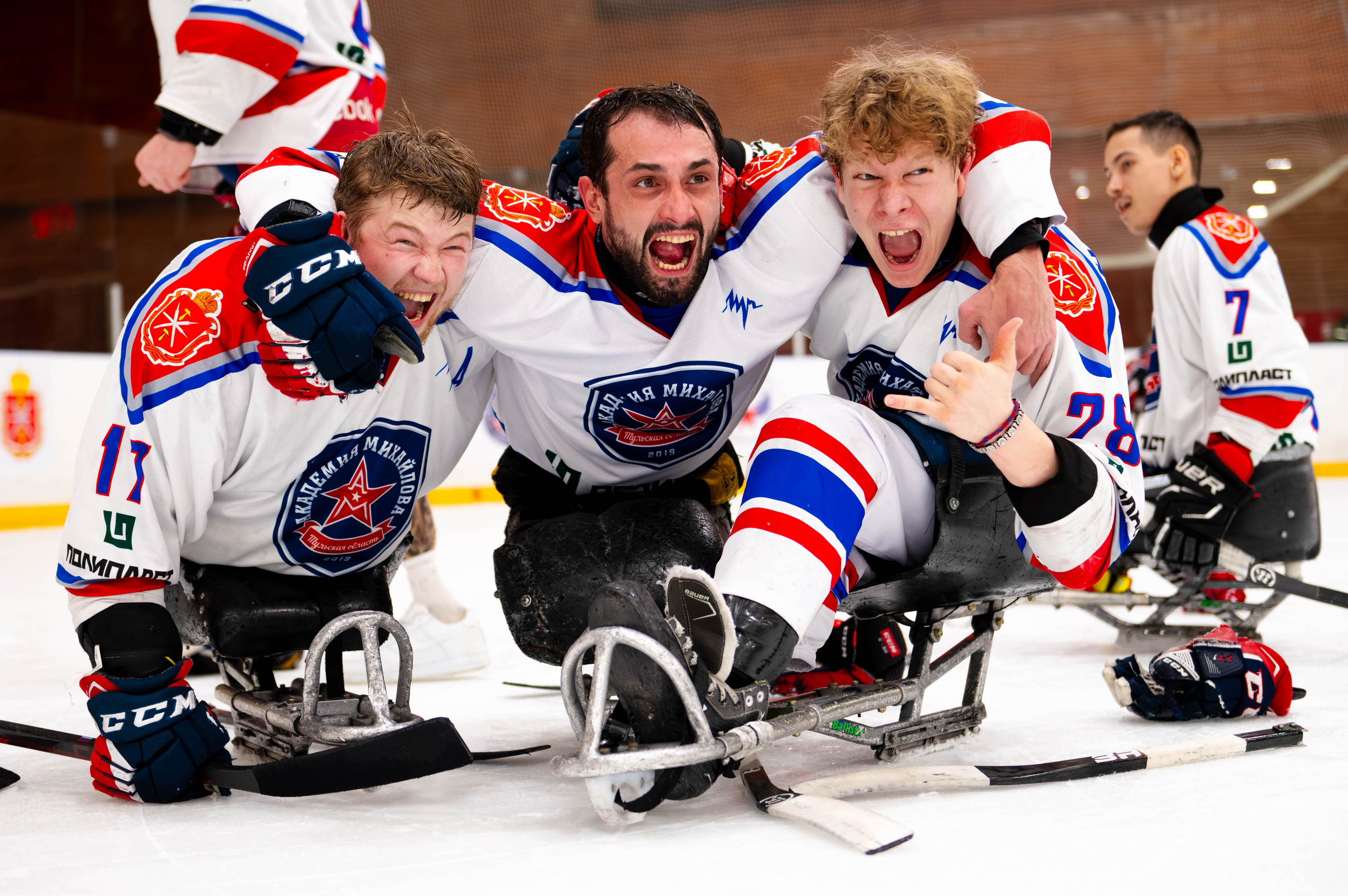 ЧР по хоккею следж. Алексин, 2025. Спортивный фотограф в Туле и Тульской области. Файсханова Фото Спорт