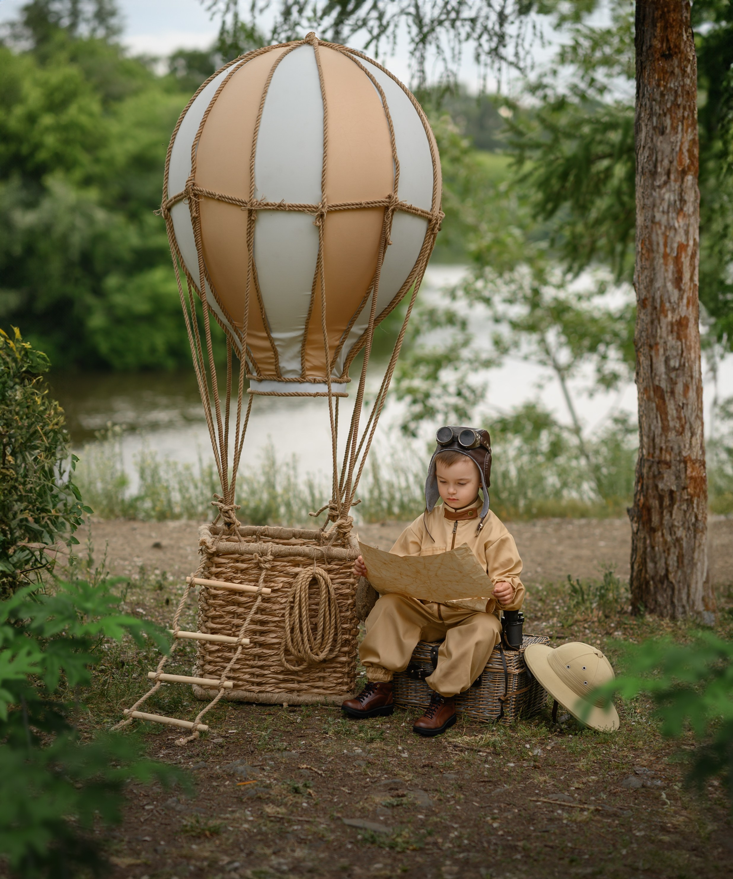 ВОЗДУШНЫЙ ШАР. Семейный фотограф Екатеринбург Лора Мур