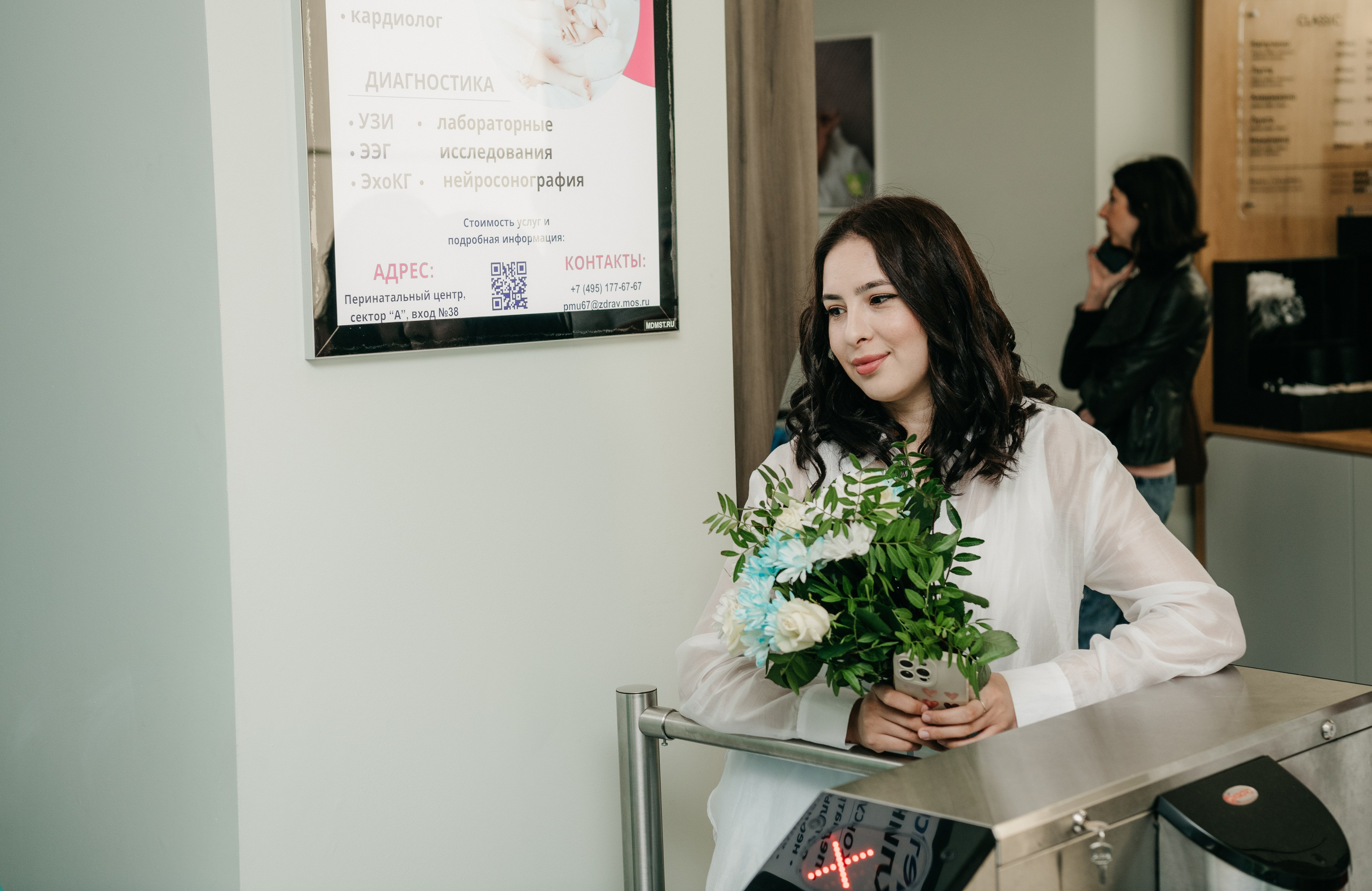 Выписка Али. ГКБ 67. Фотограф на выписку из роддома в Москве и МО