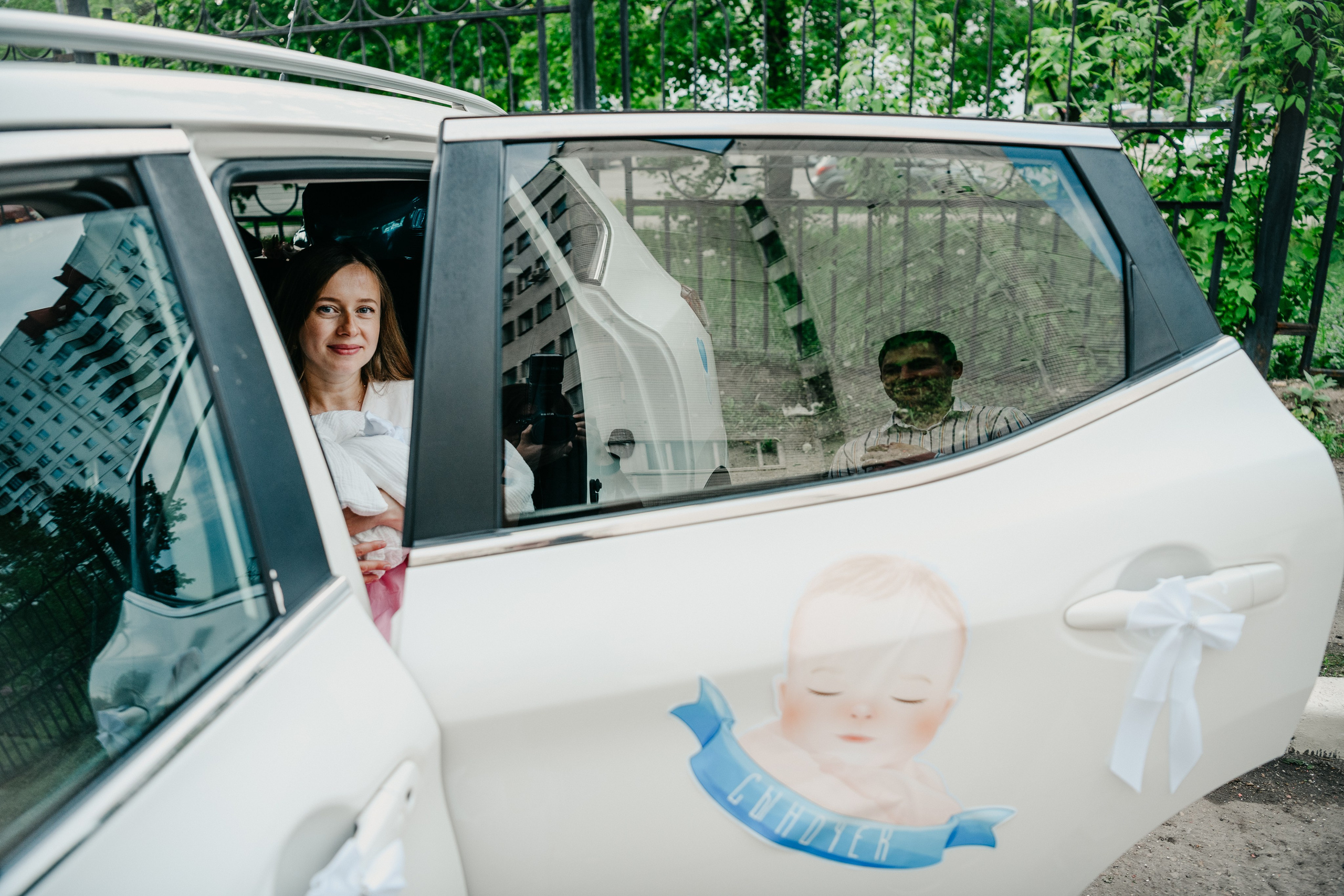 Выписка Ивана. Фотограф на выписку из роддома в Москве и МО
