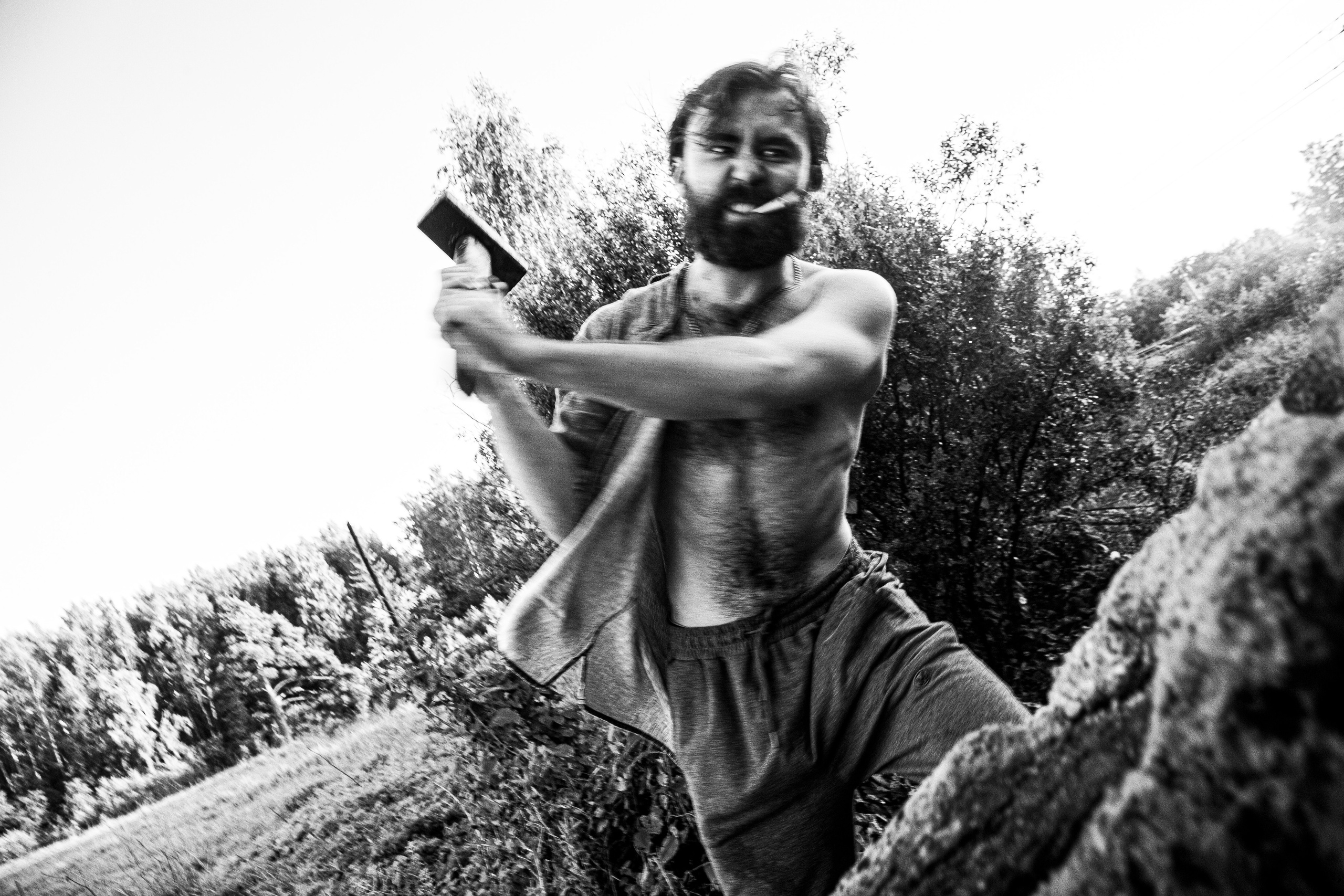 Коля. Черно-белый фотограф Дмитрий Пчелкин