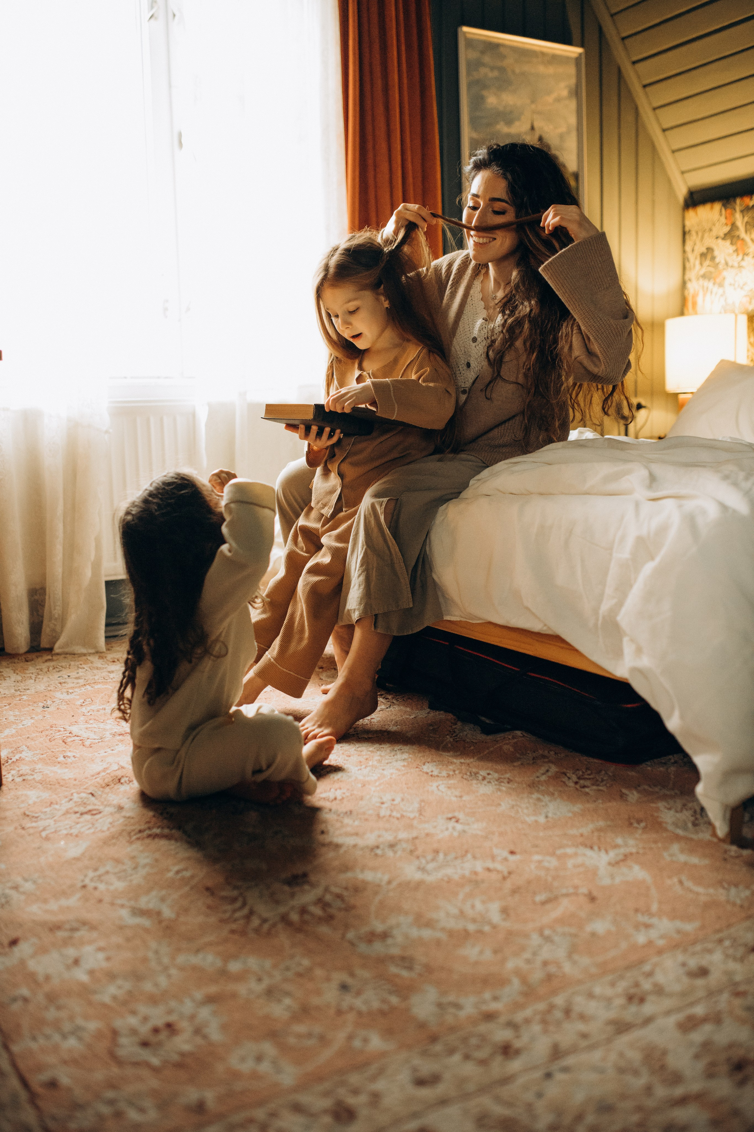 Вика Николь и Эмилия. Семейный фотограф в Москве Алина Савченко