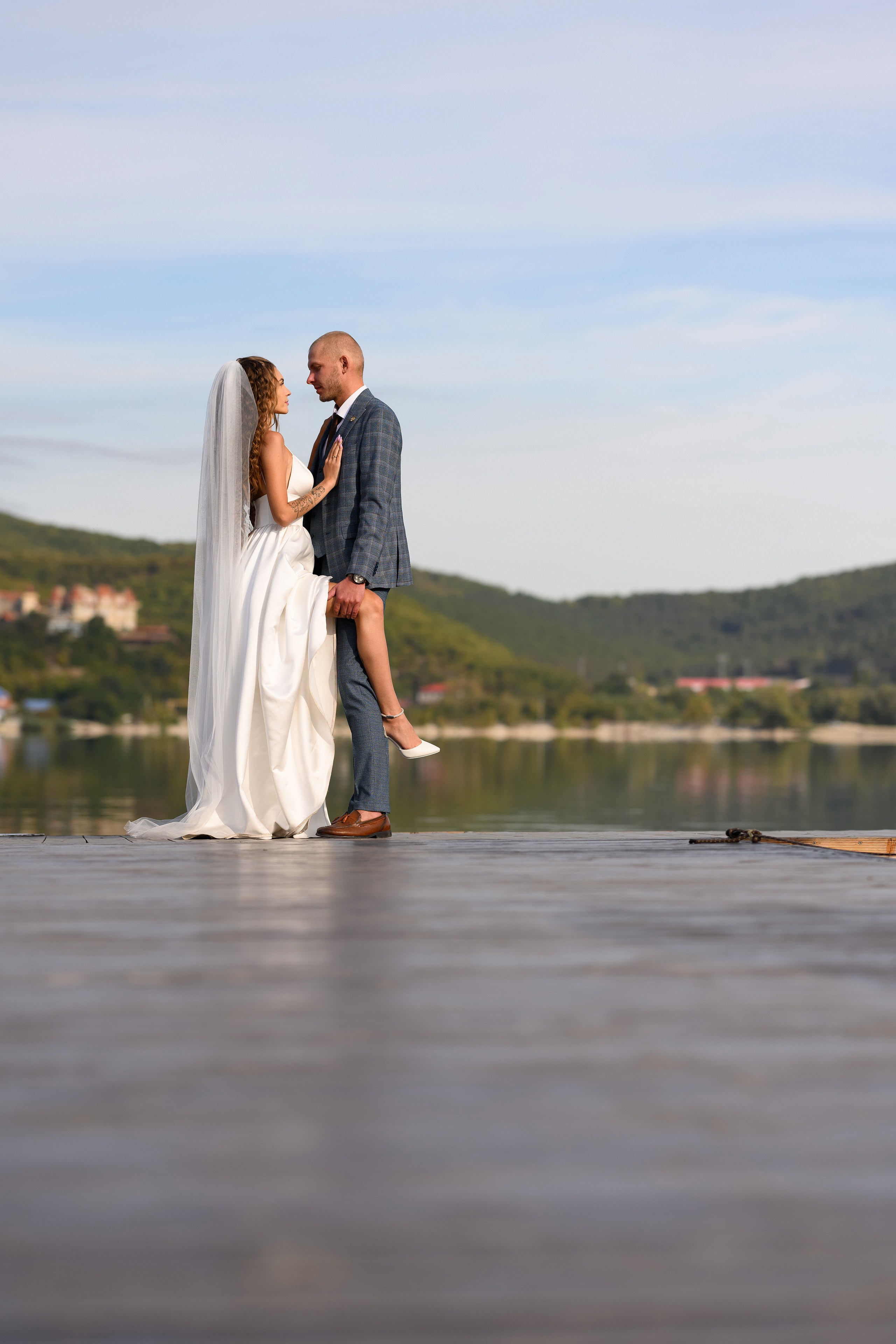 Свадебная фотосесия в Абрау-Дюрсо. Свадебный и семейный фотограф в Краснодаре Владимир Курашев