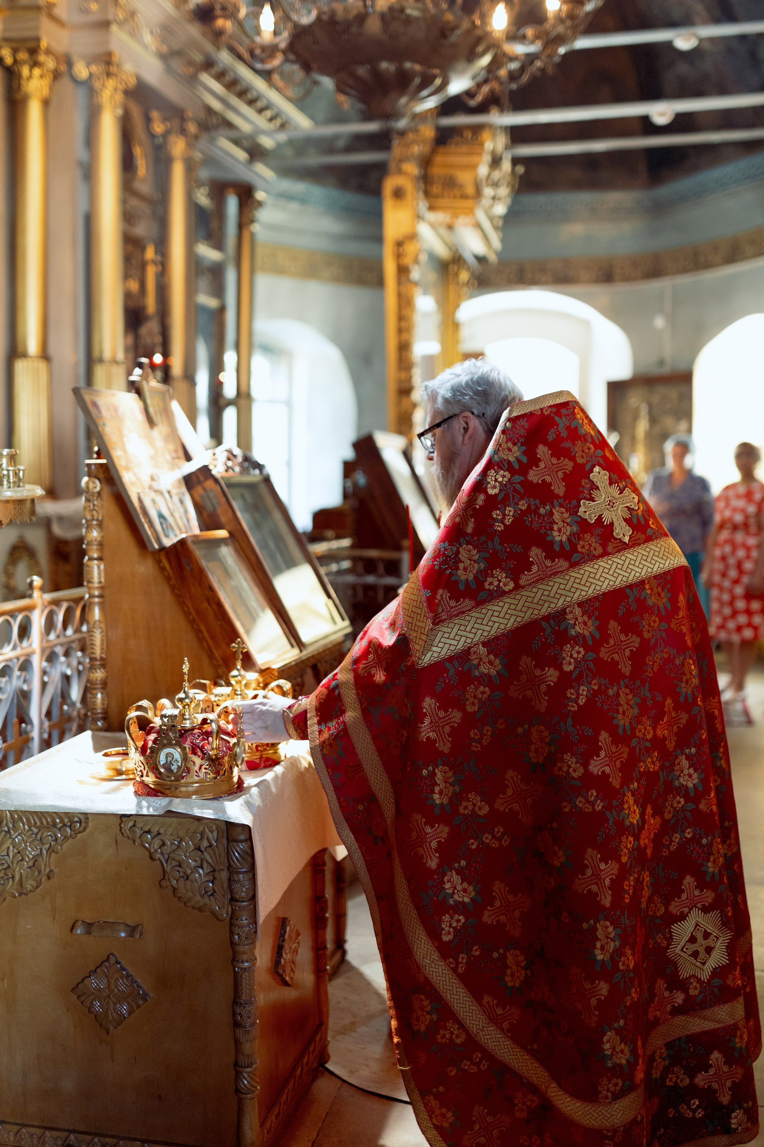 Венчание. Церковь Воздвижения Честного Креста Господня в Татаринцево. Фотограф Валерия Горбунова Подольск Бутово Видное Щербинка