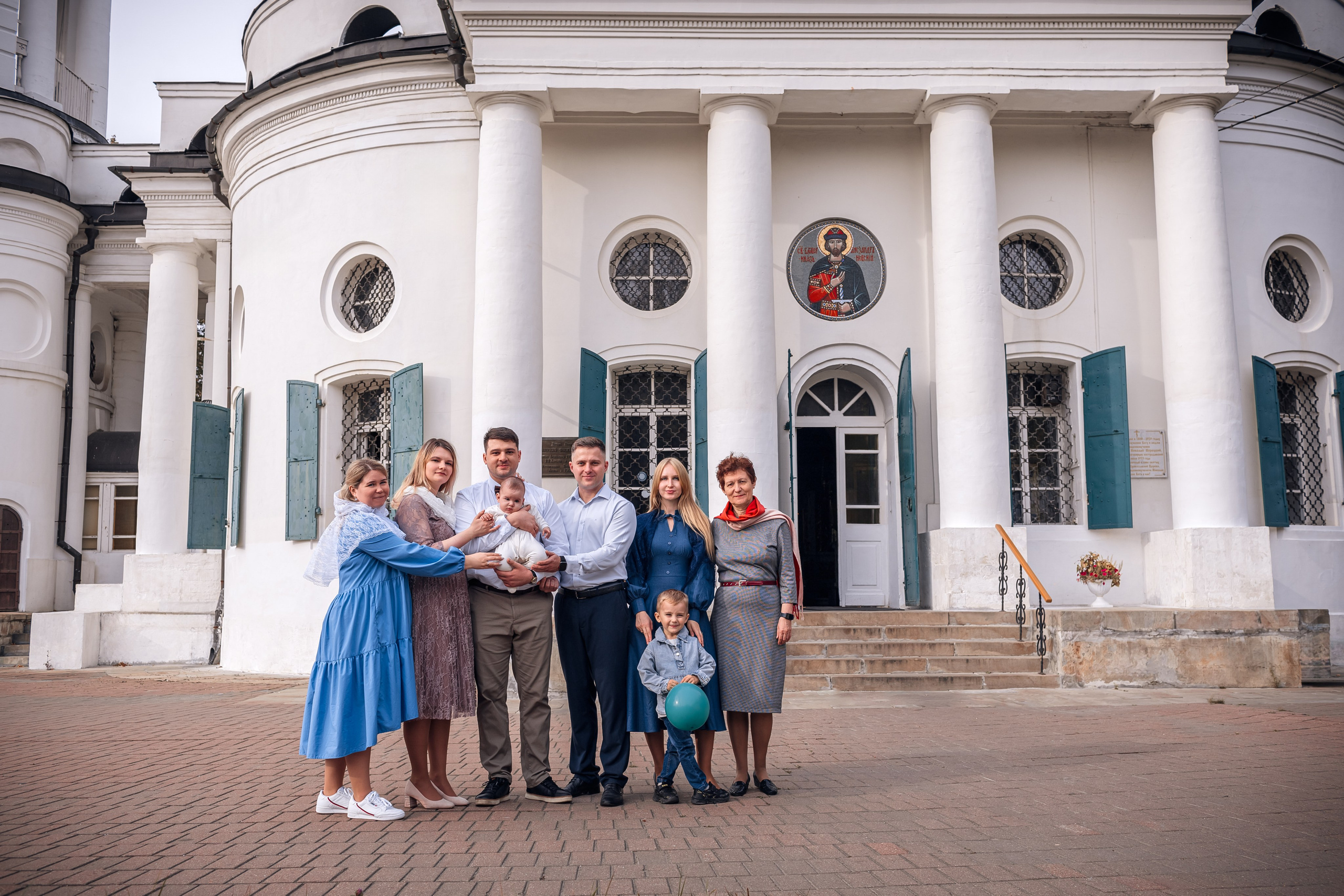 Крещение в Храме Влахернской иконы Божией Матери в Кузьминках. Профессиональный фотограф в Москве и Мо Мария Шантарёва