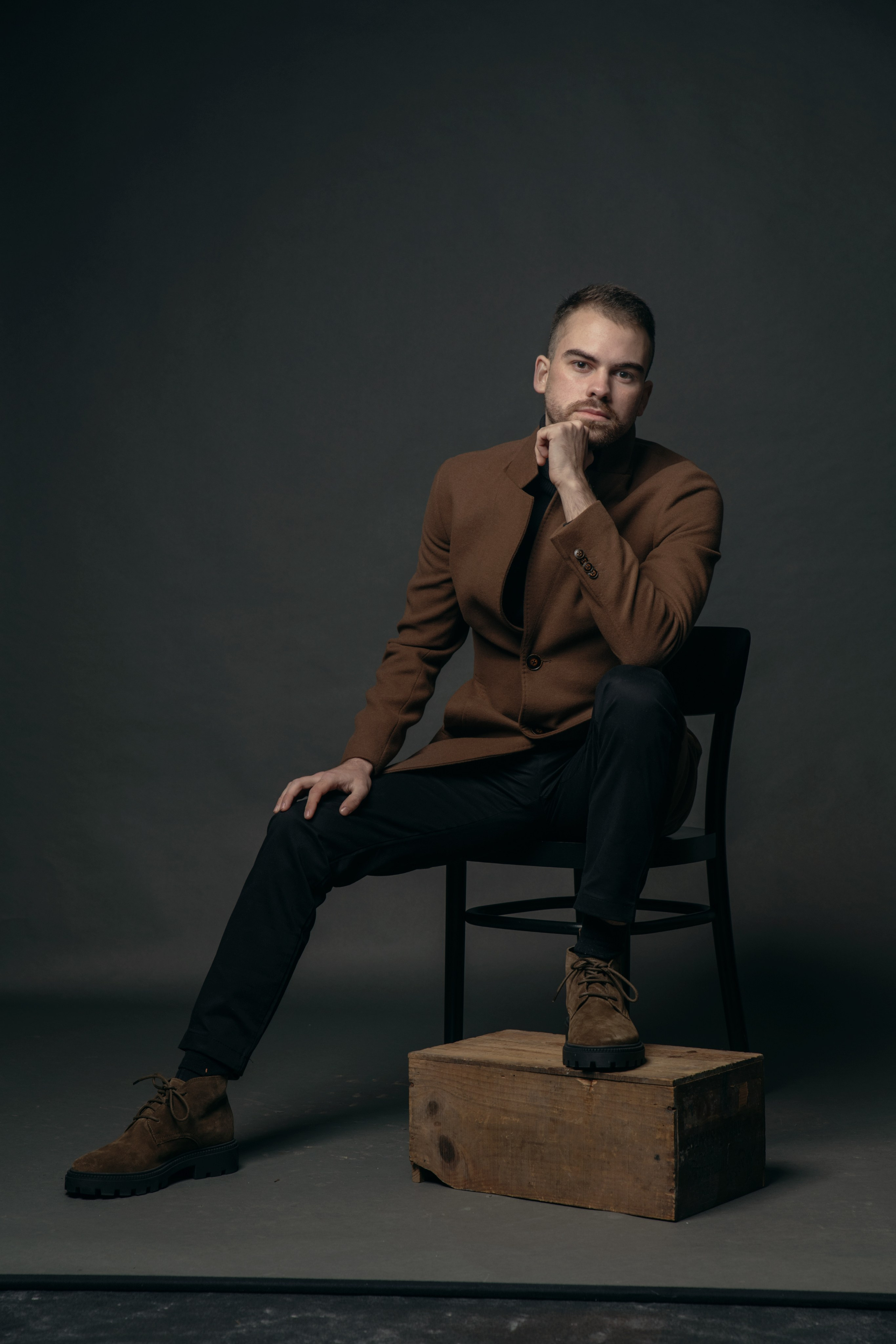 DANIEL. Anastasiia Antoniuk portrait, family and couple photographer, Portugal