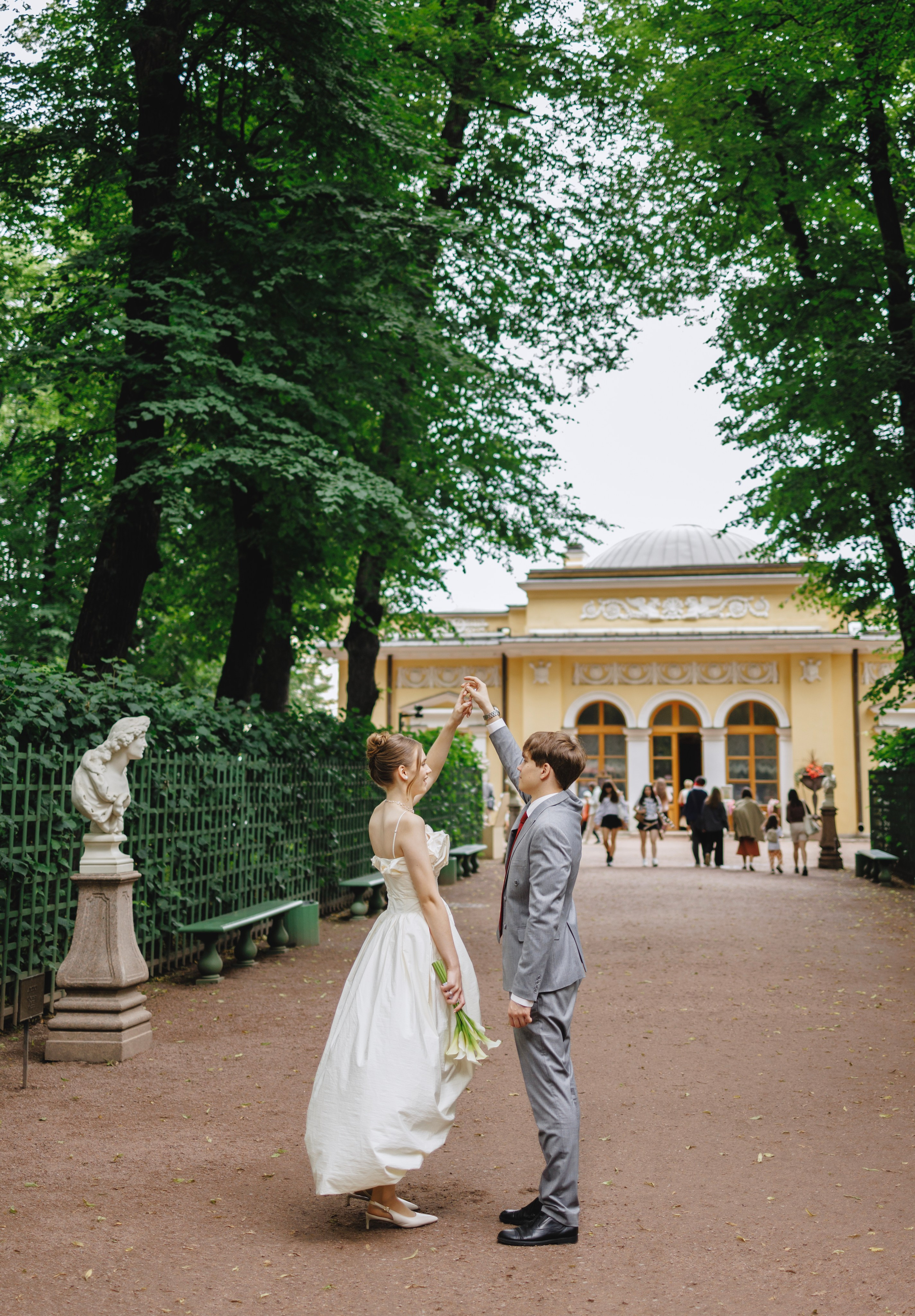 Артем Варвара, Летний сад. Боженова Елена фотограф Санкт-Петербург