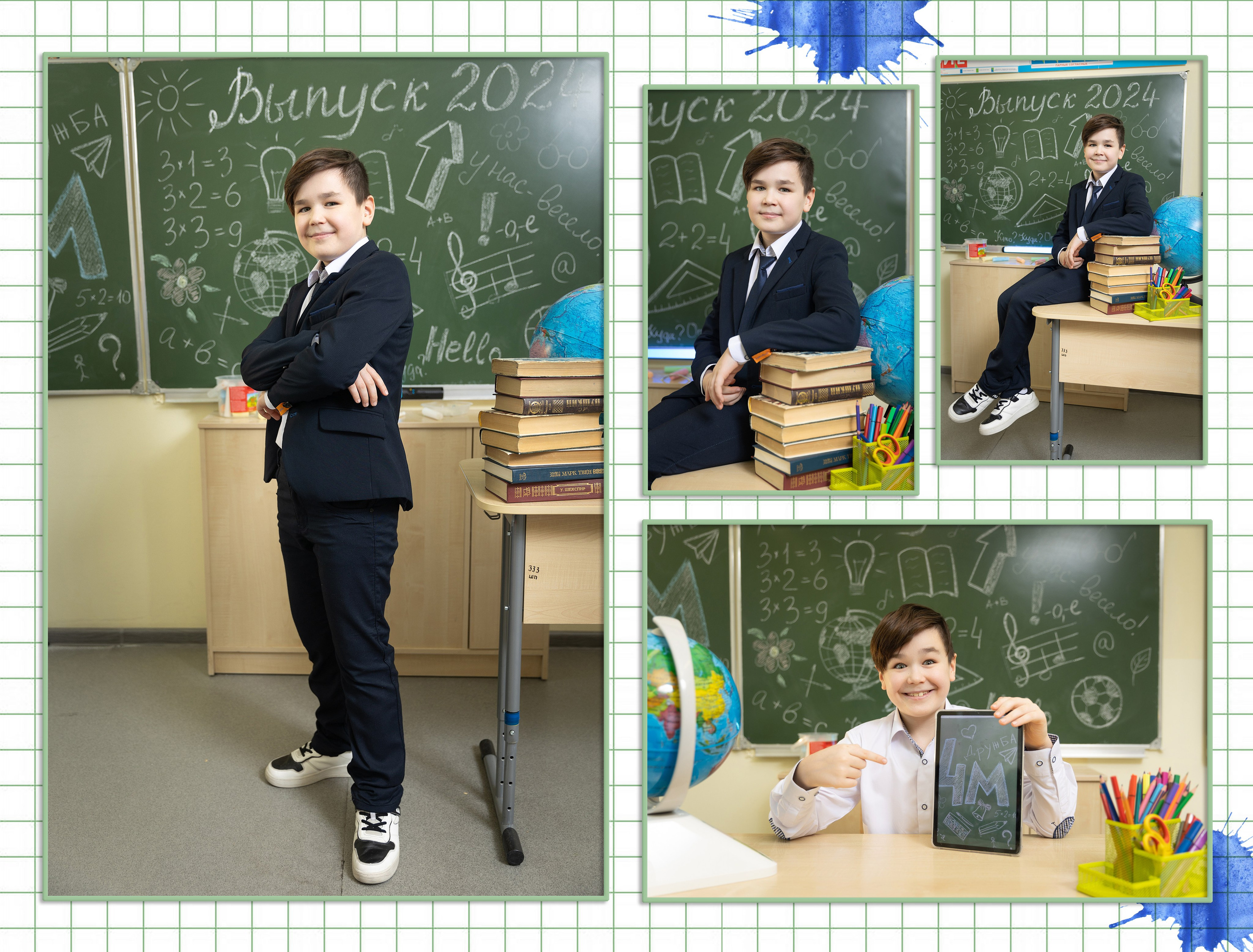 СОШ 10 разворотов индивидуальная. Семейный и индивидуальный фотограф в Химках и Москве