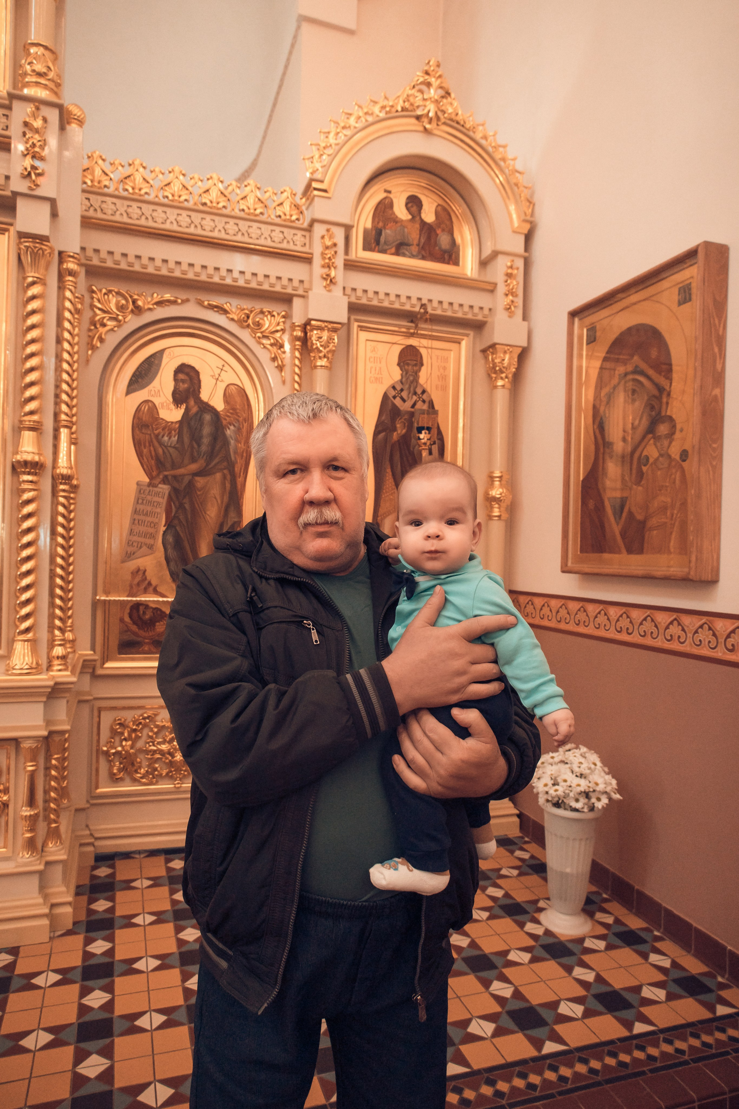 Таинство Крещения Егора. Храм иконы Божией Матери Скоропослушницы. Семейный фотограф в Рязани и Рязанской области