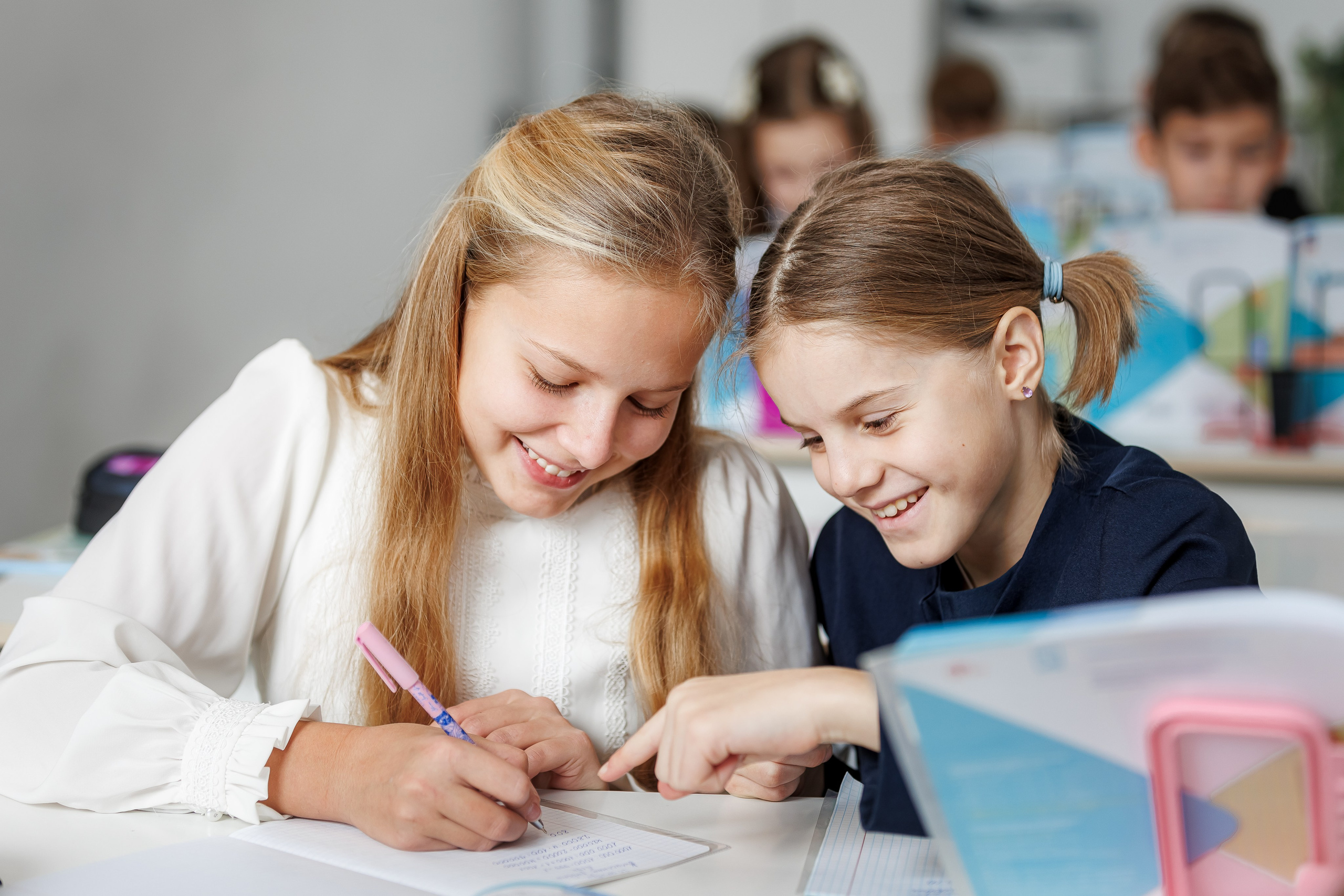 Репортаж на уроках. Семейный и детский фотограф Комина Елена, Власиха, Одинцово