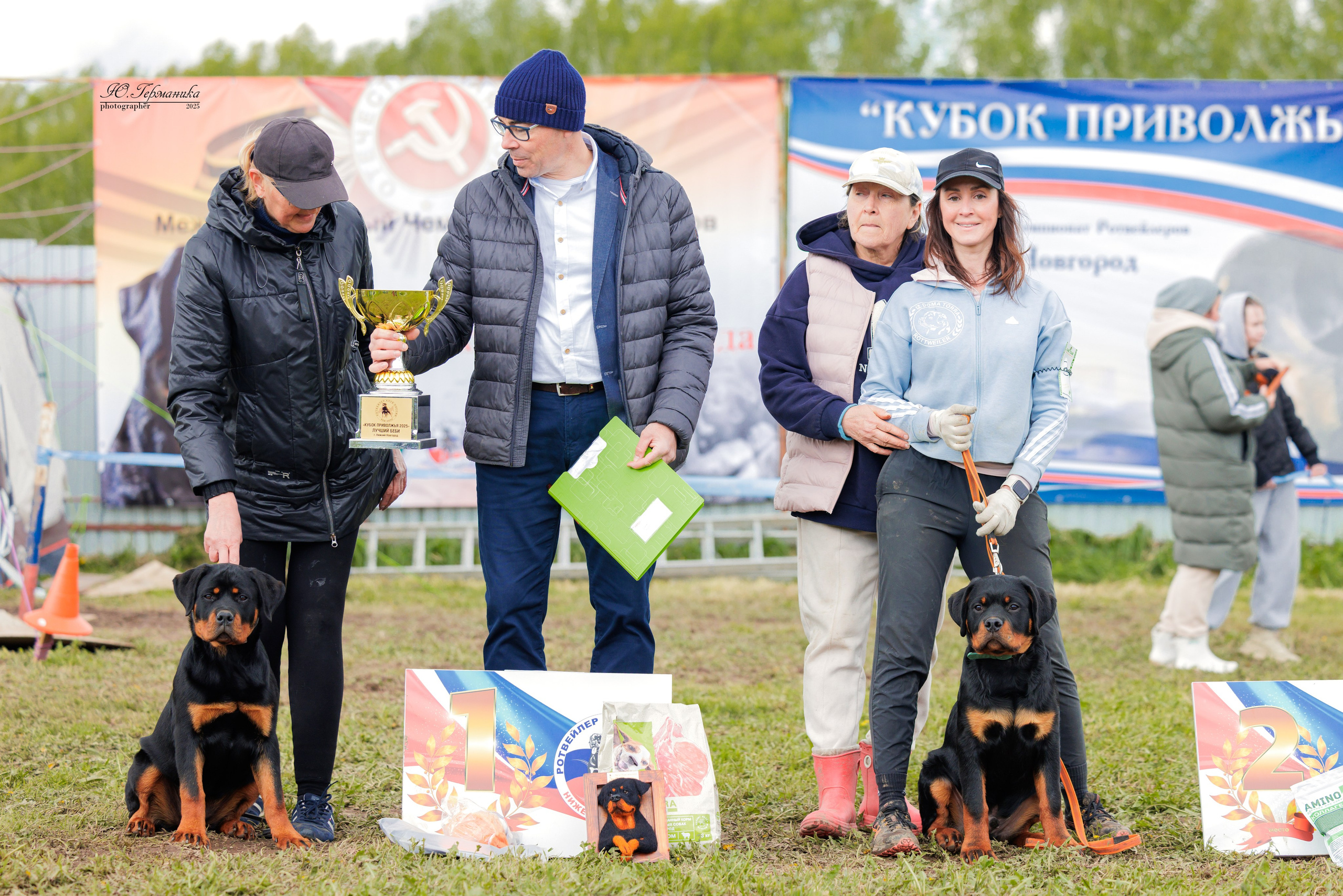 Нижний Новгород 2хмоно ротвейлеров 10-11.05.2025. Фотограф-анималист Юлия Германика