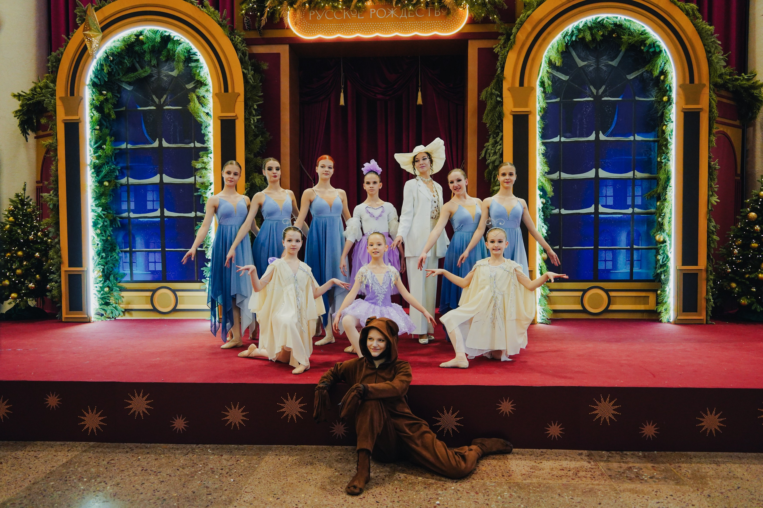 «Зимняя фантазия» на Ивановском железнодорожном вокзале. Спортивный и репортажный фотограф в Иваново Сергей Силкин