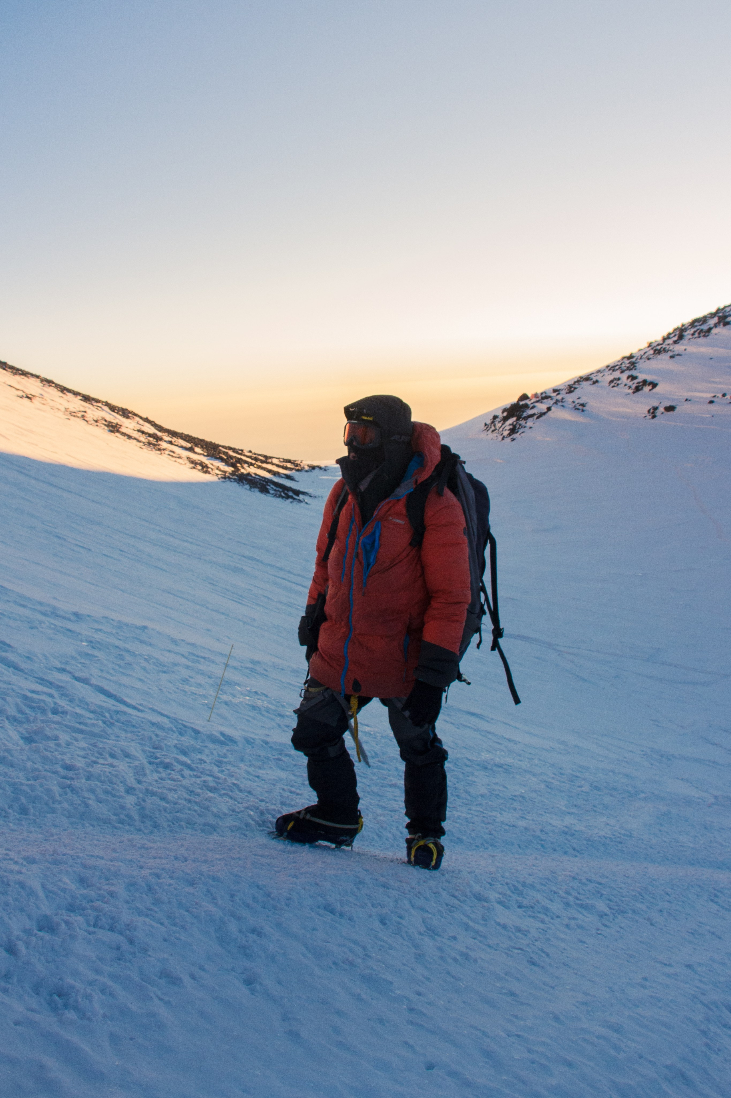 Восхождение на Эльбрус (пример съемки). Фотограф Котий Даниил