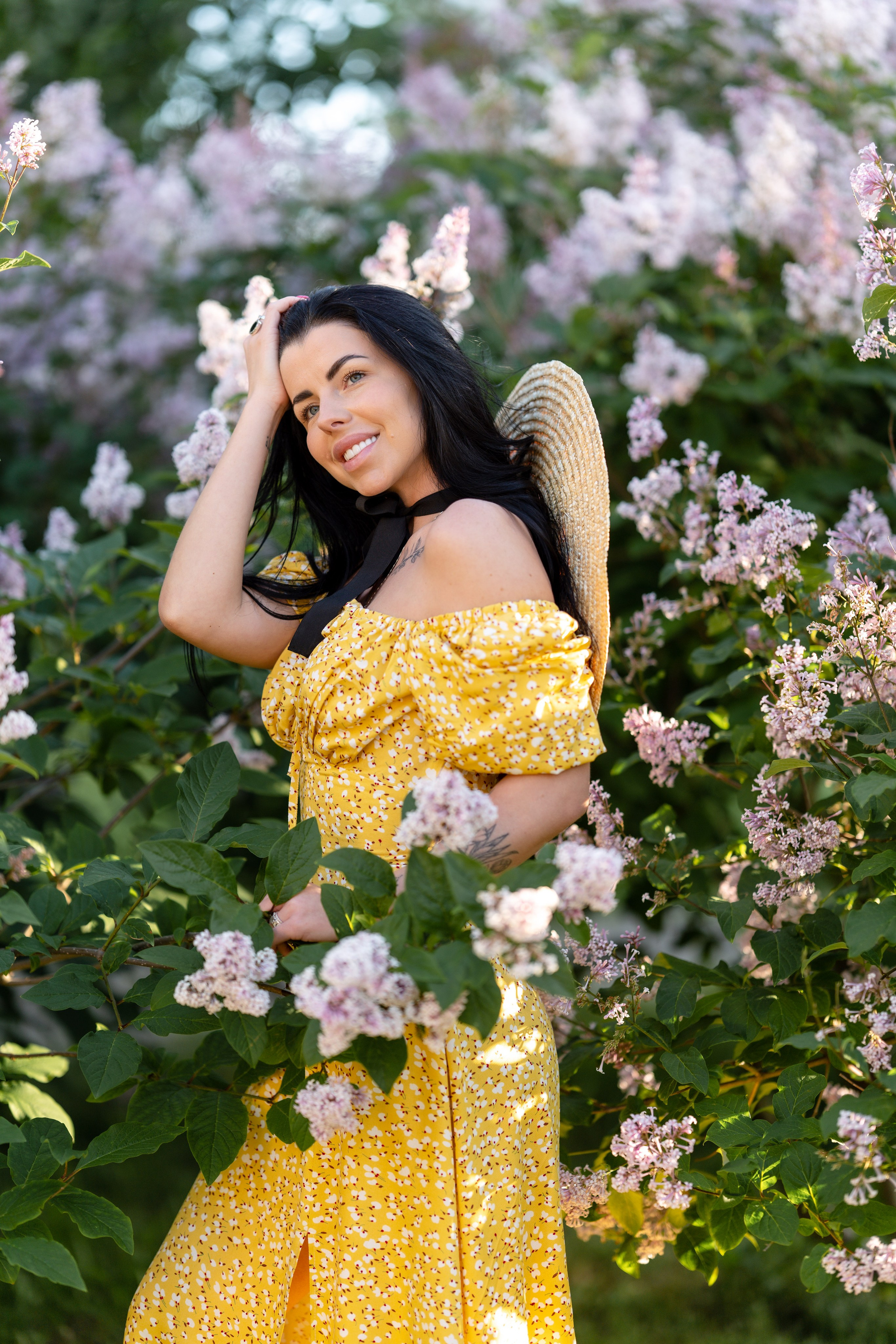 Вика. Сирень. Семейный и контент фотограф в Москве Алёна Сливка