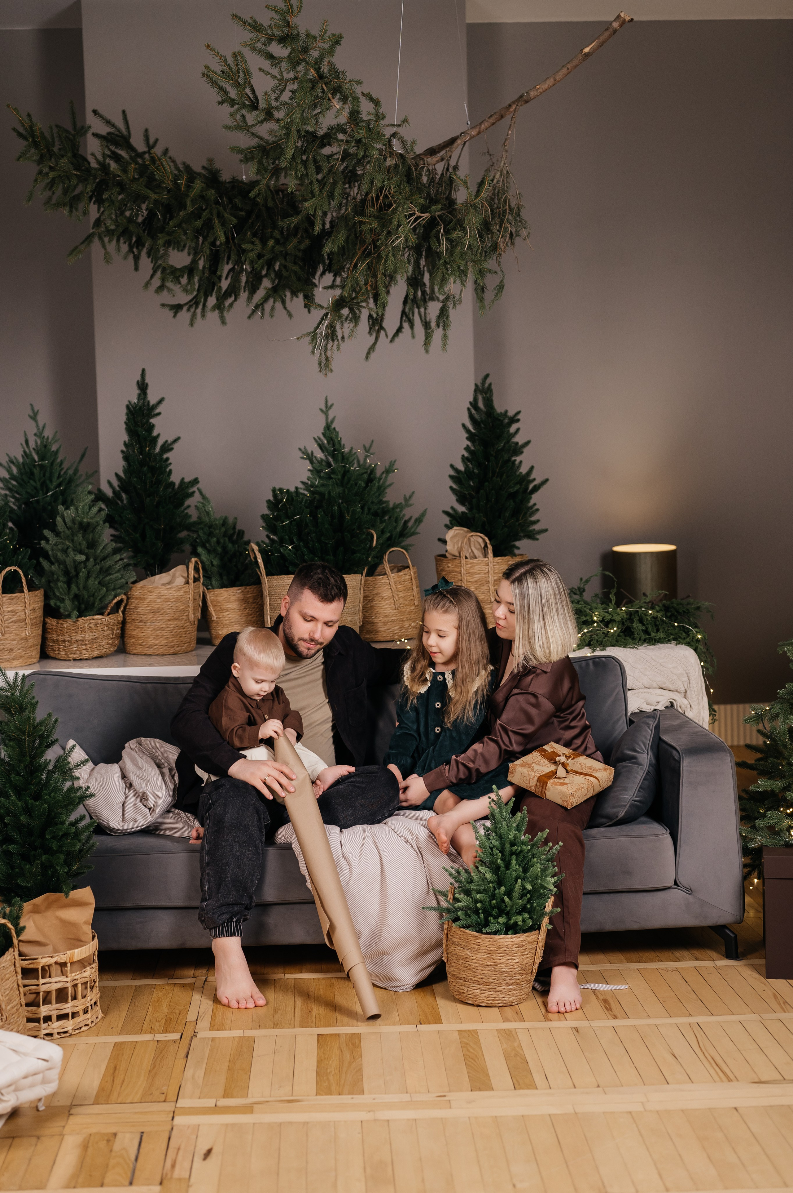 Новогодняя фотосессия. Свадебный и семейный фотограф в Краснодаре Алина Мельник