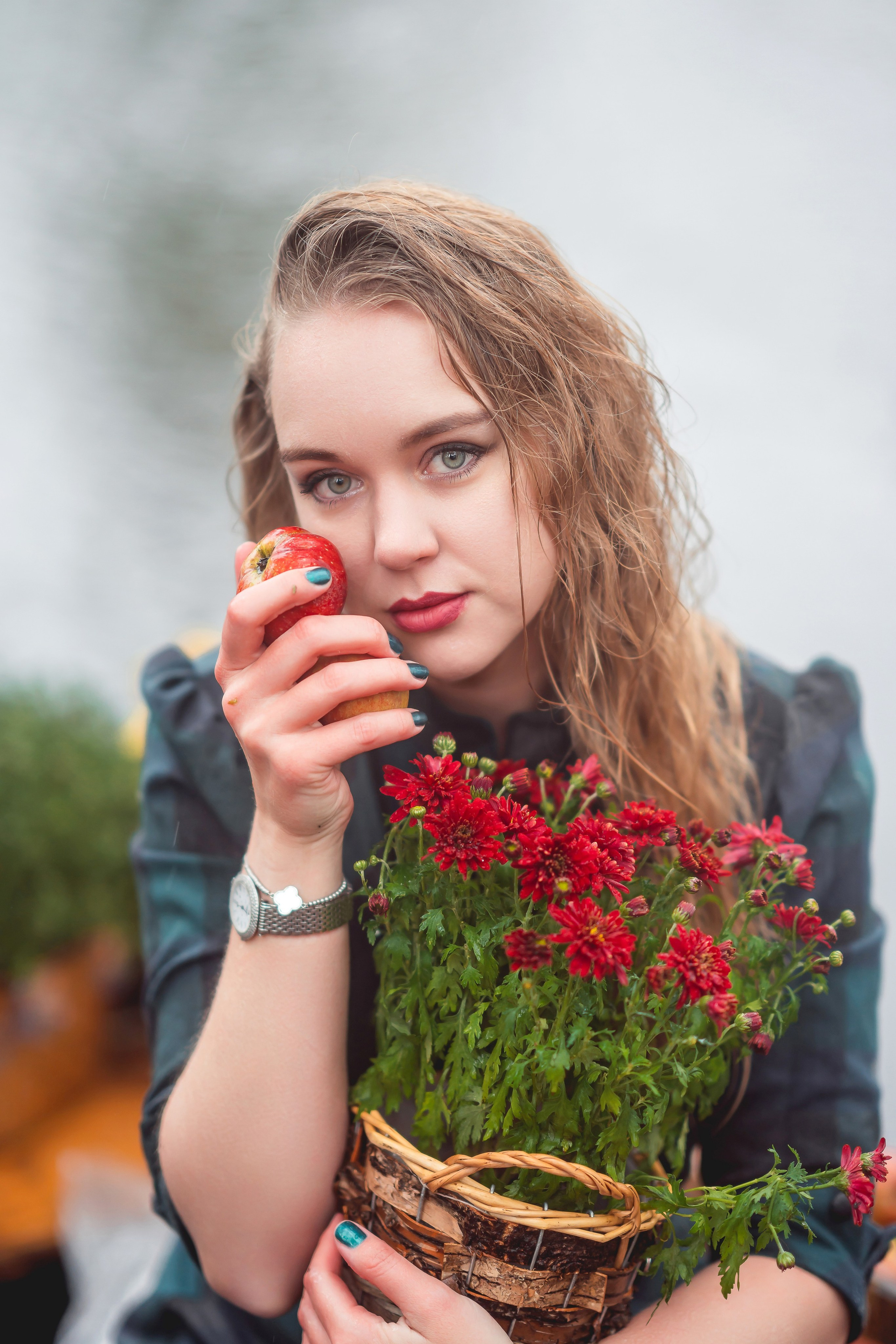 Осенние съемки на природе. Фотосессии в Москве. Анастасия Жукова