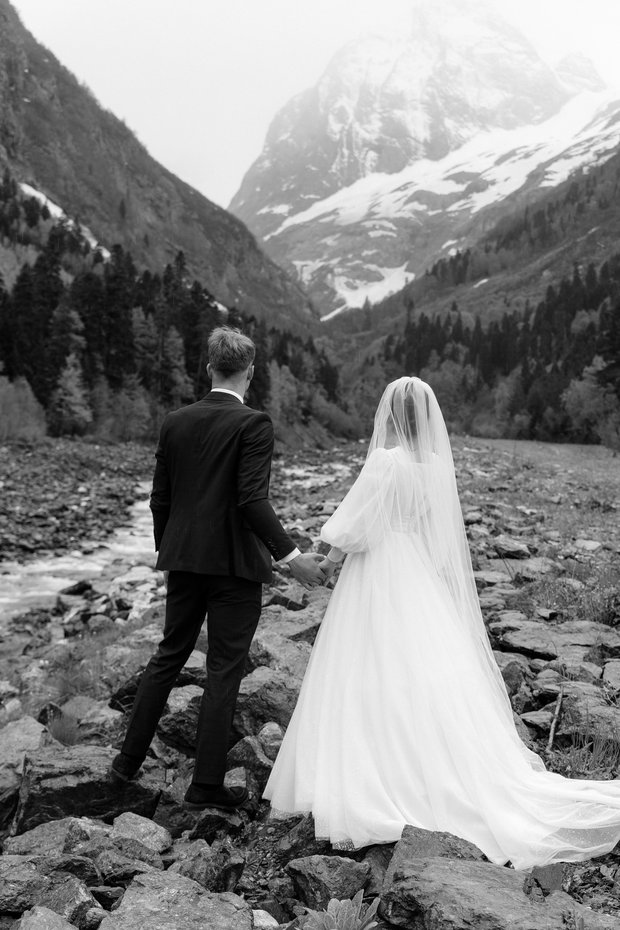 В&В * Домбай. Миленина Юлия Свадебный и семейный фотограф в Краснодаре