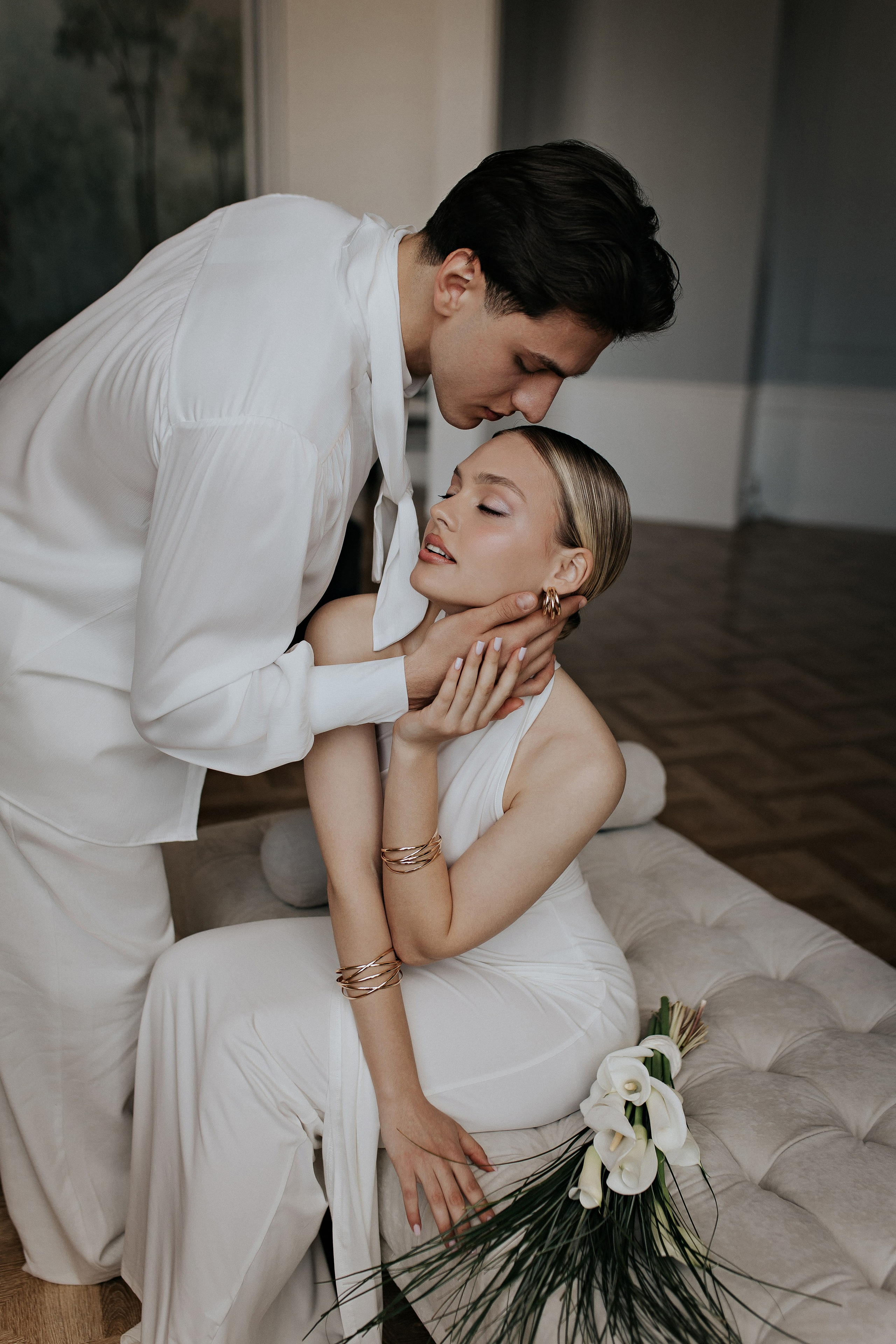 Свадебная фотосессия в студии