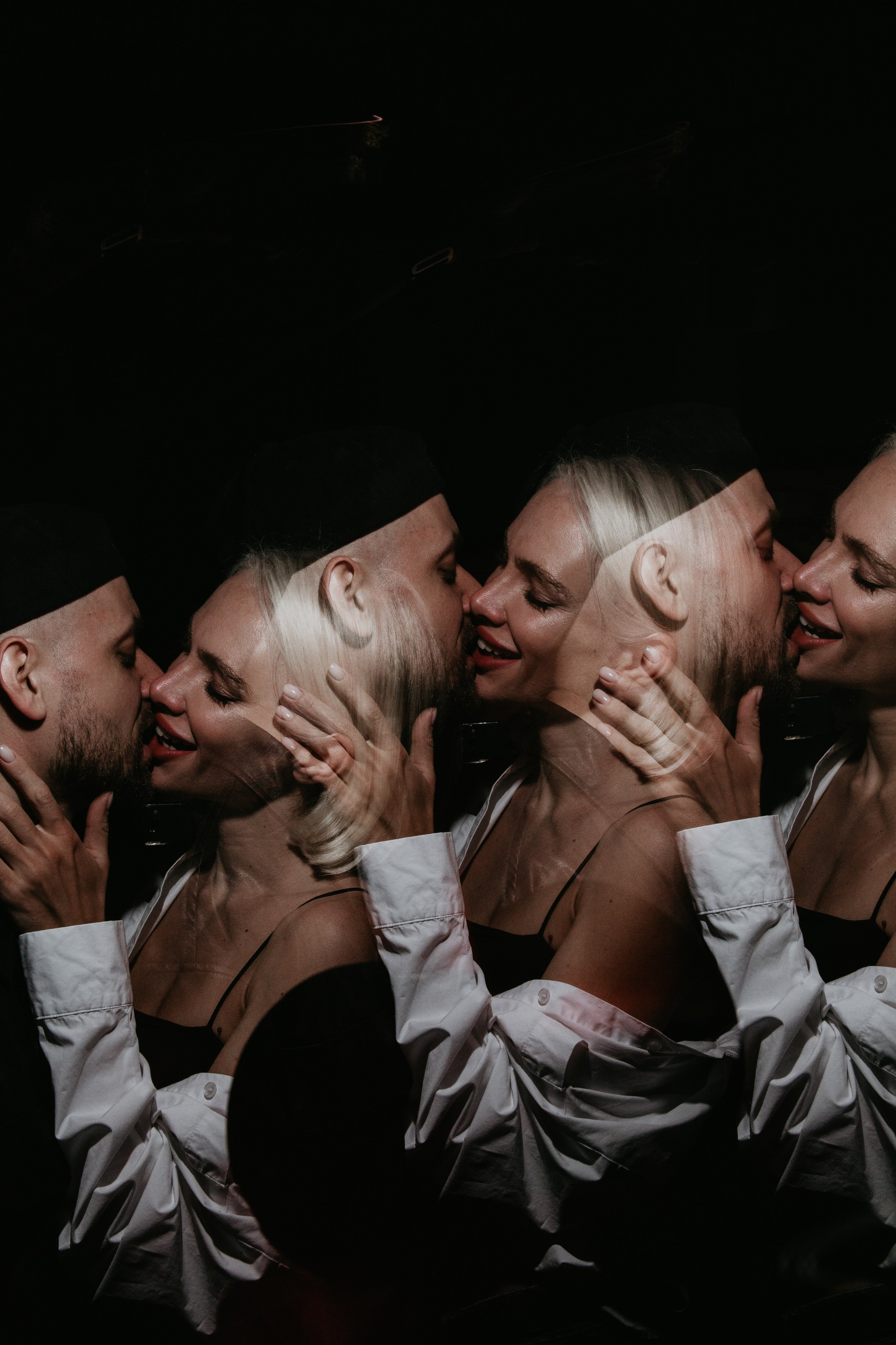 Парная съемка в ночном городе. Мультижанровый фотограф в Москве Наталия Степанова