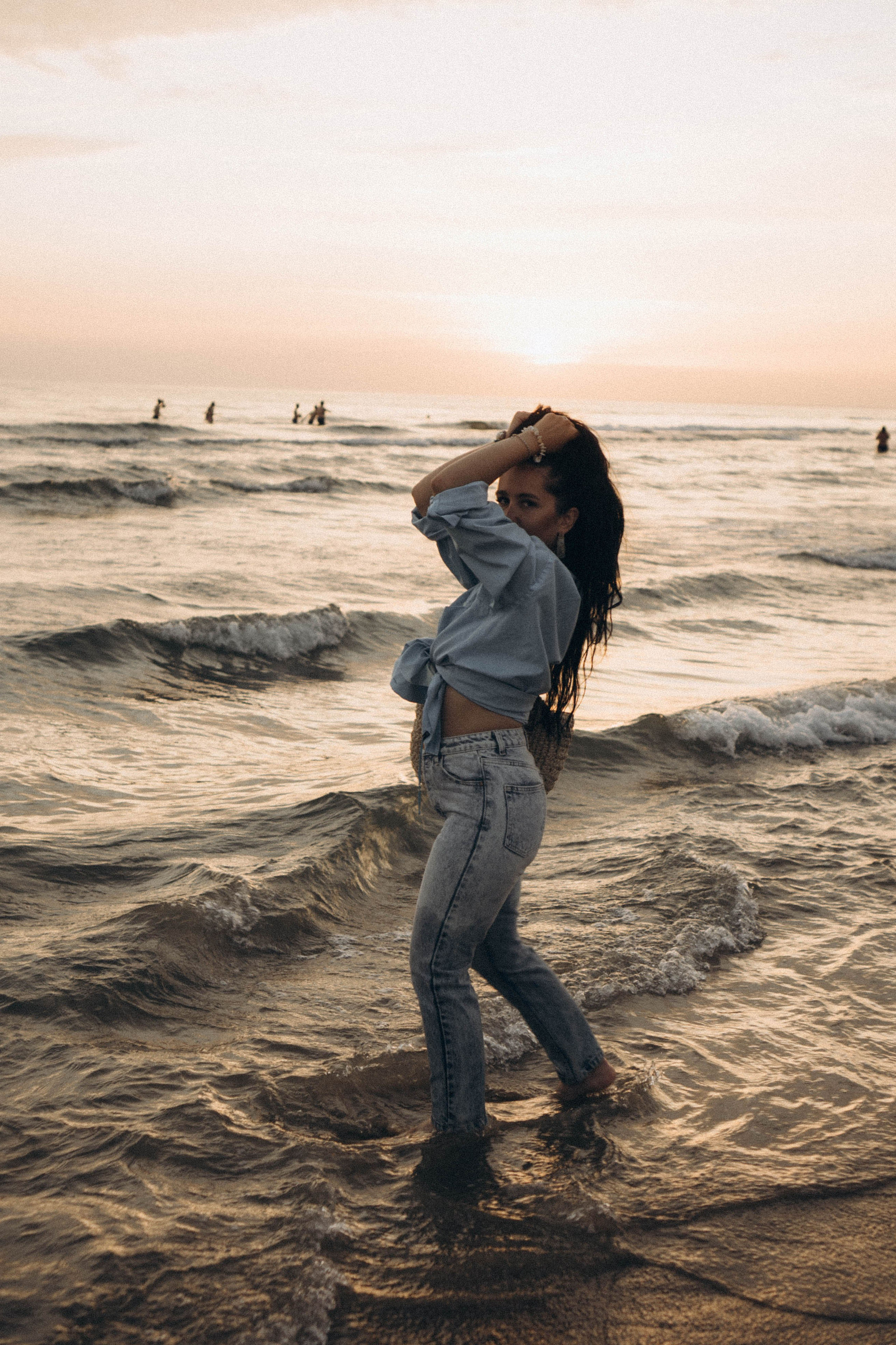 Июльский вечер на берегу черного моря. Профессиональный фотограф, Санкт-Петербург — Виктория Богомолова