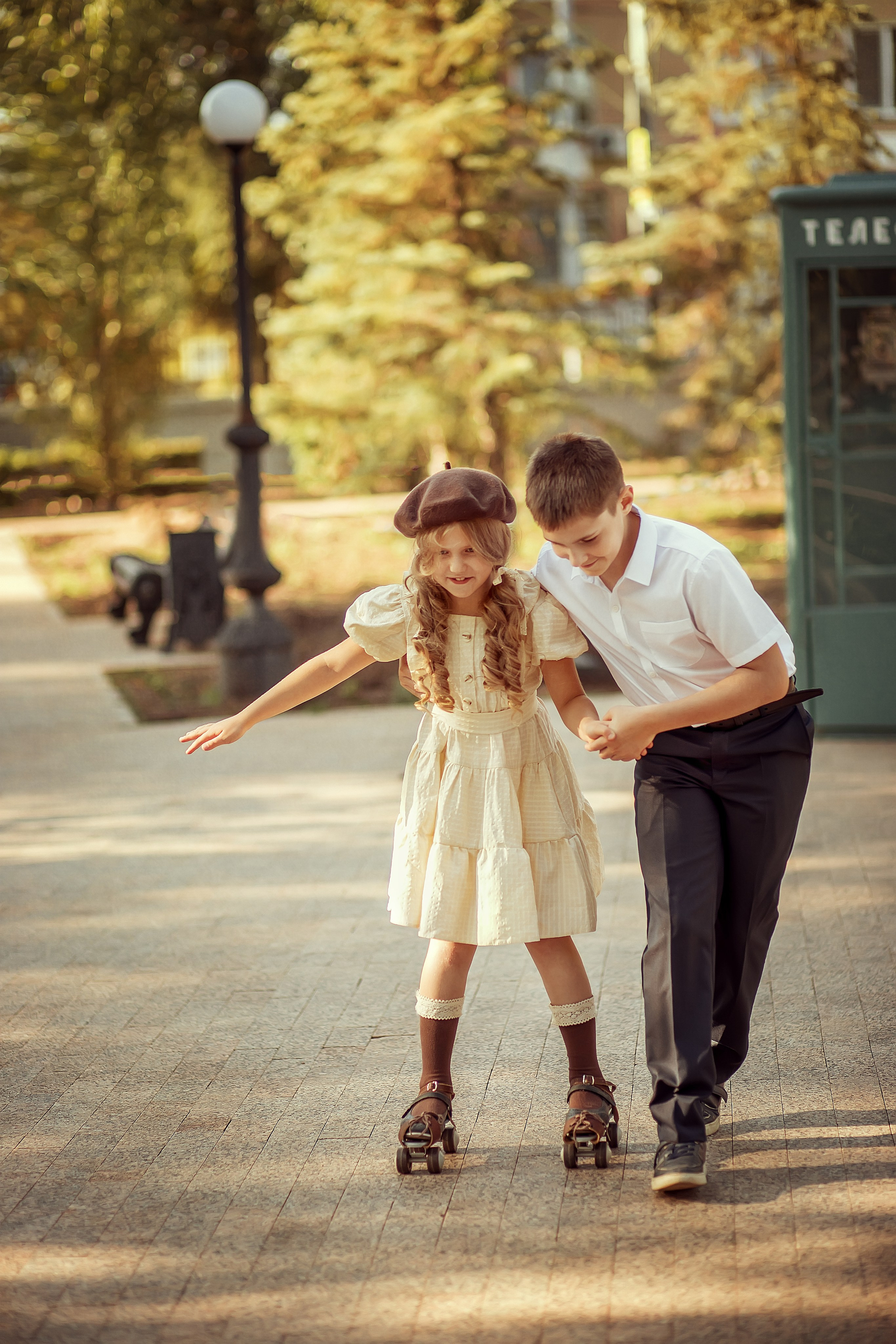 Брат и сестра. Фотограф в Оренбурге Чопорова Тамара