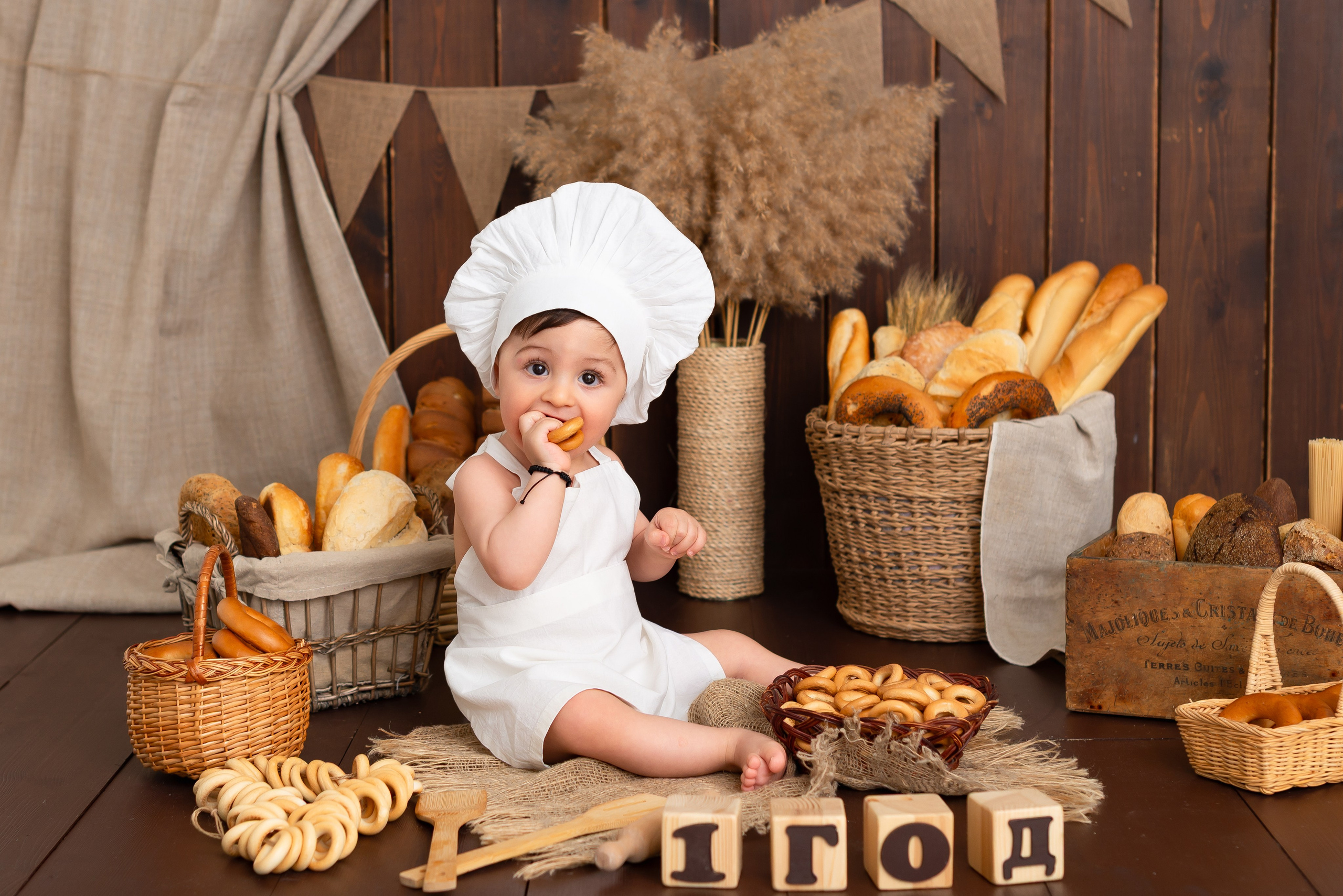 Годик пакет «Премиум». Детская фотостудия «Мандаринка» | Детский фотограф Краснодар